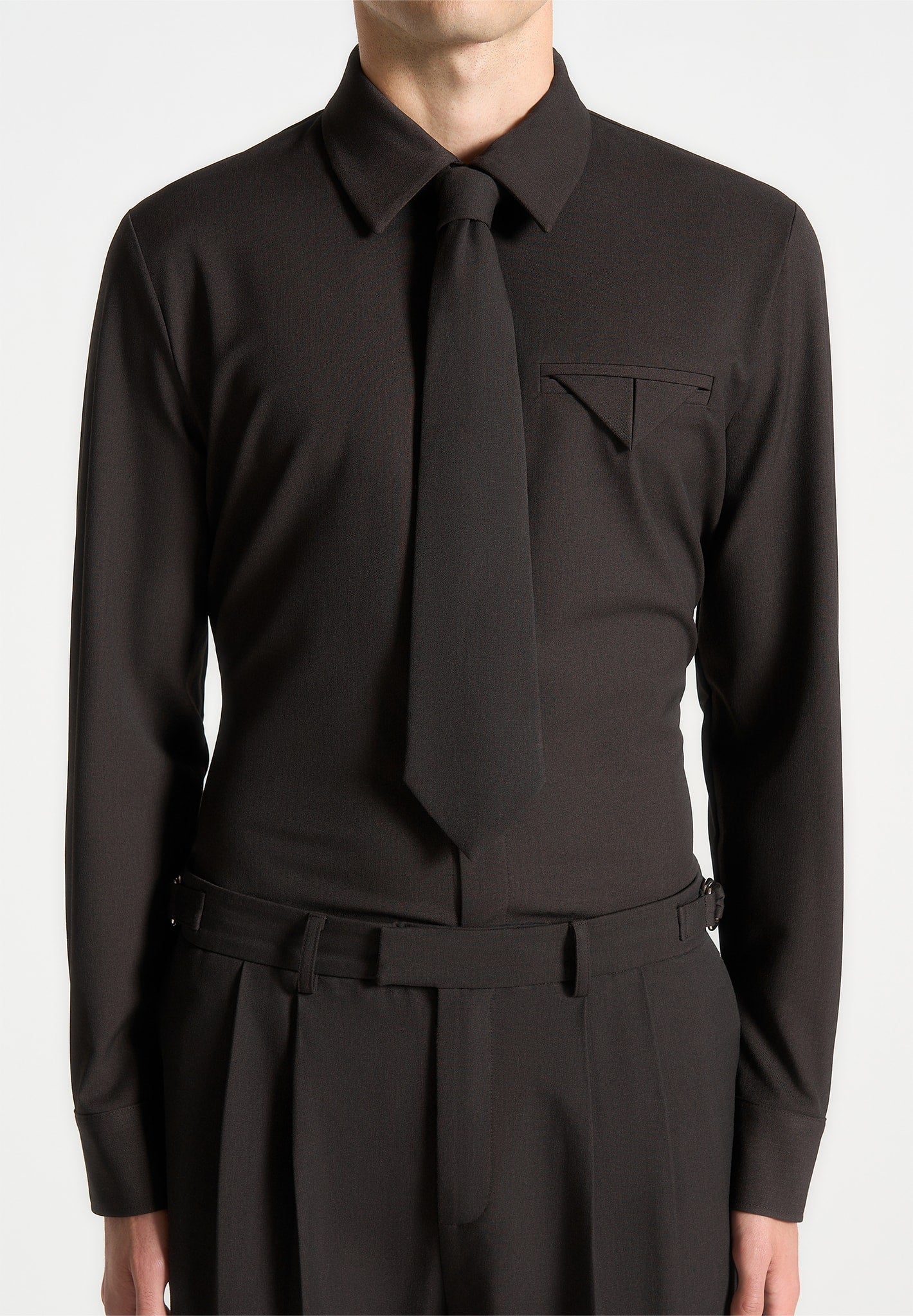 AC002 - Tie - Brown - Image 3