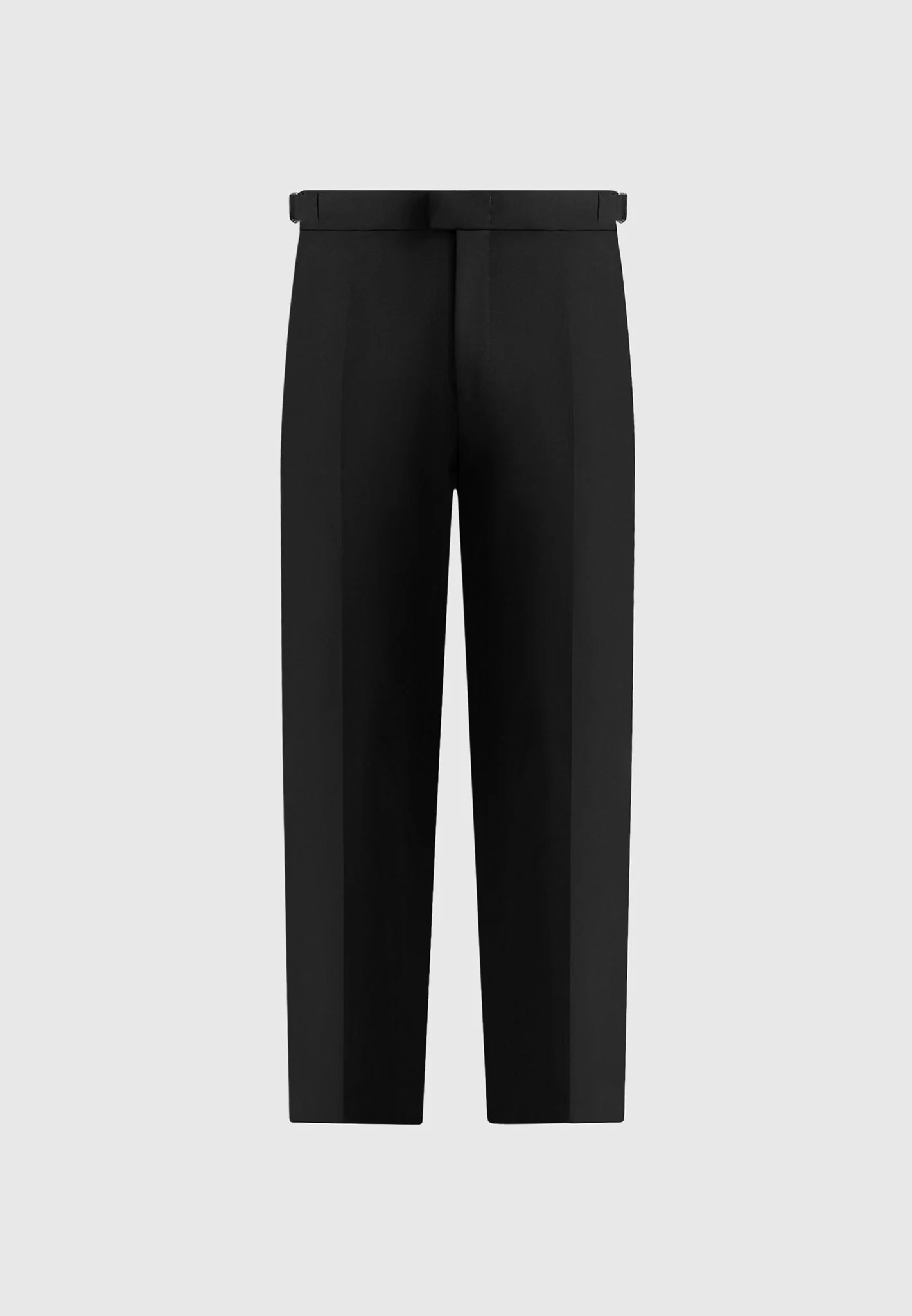 Aiden - Slim Fit Stretch Trousers - Black - Image 7