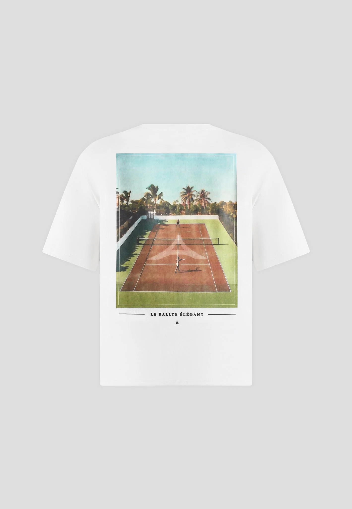 Aaron - Club Saint-Tropez Cotton T-Shirt - White - Image 8