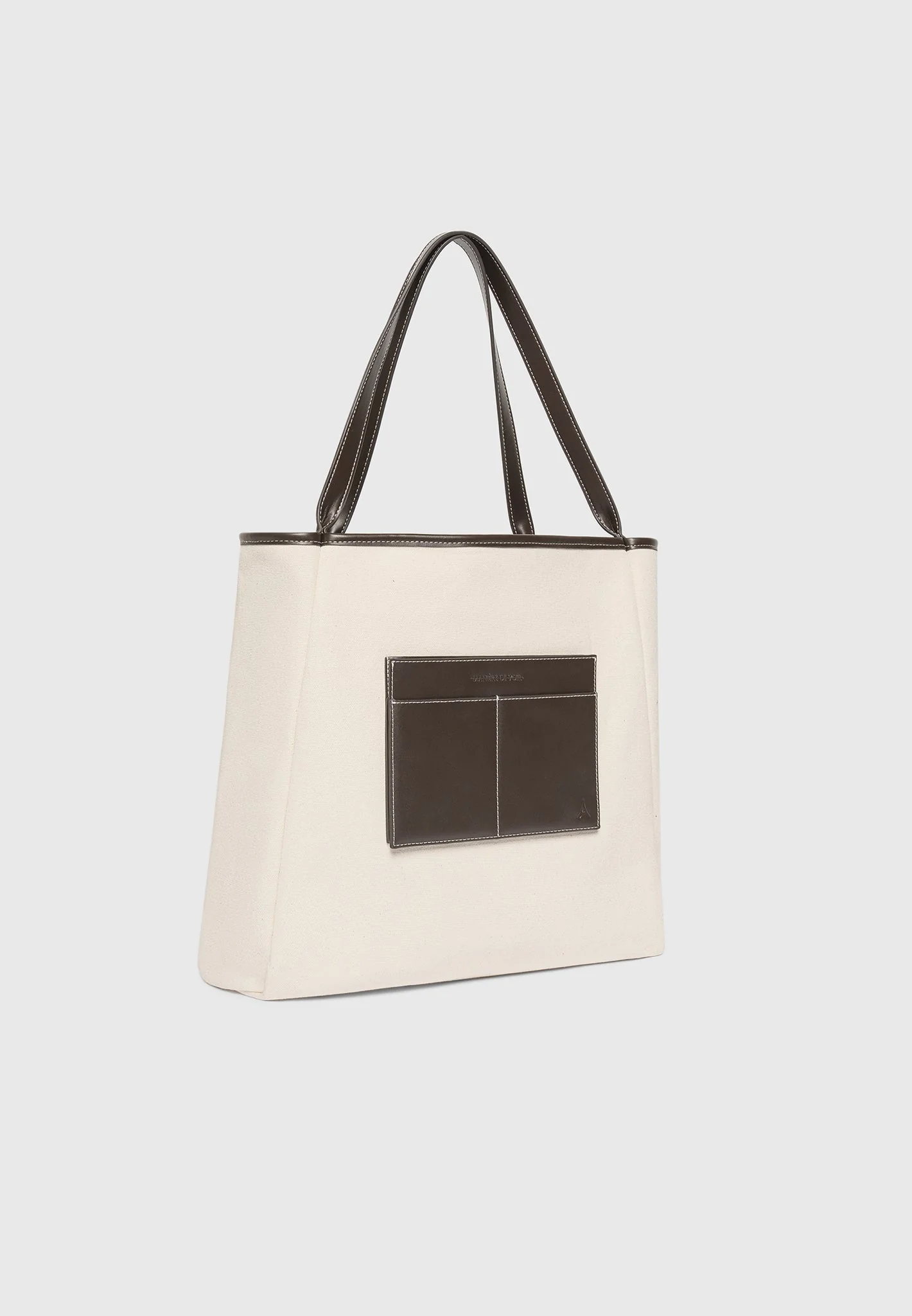 Dakota - Unisex Reversible Leather & Suede Tote Bag - Brown - Image 10