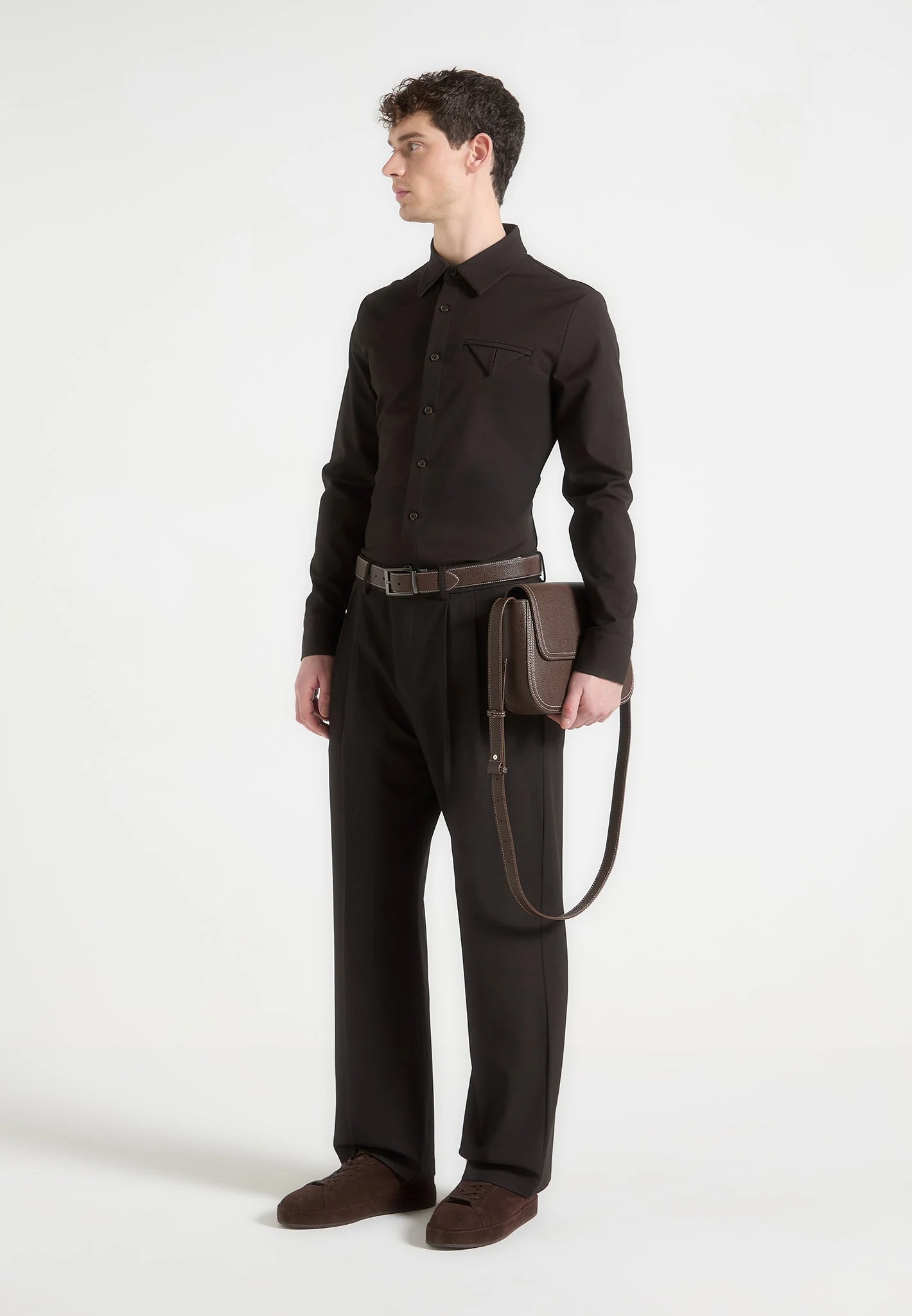 Rafael - Reversible Leather Belt - Black/Brown - Image 3