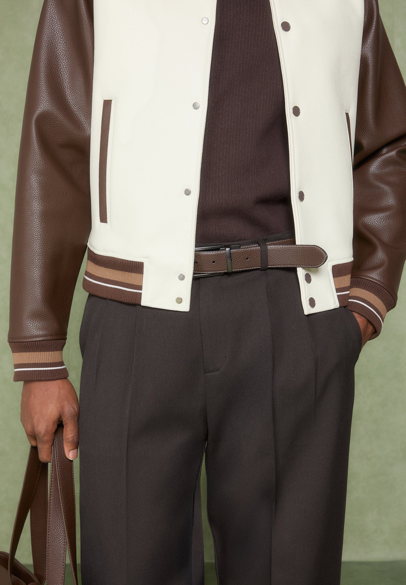 Rafael - Reversible Leather Belt - Black/Brown - Image 4