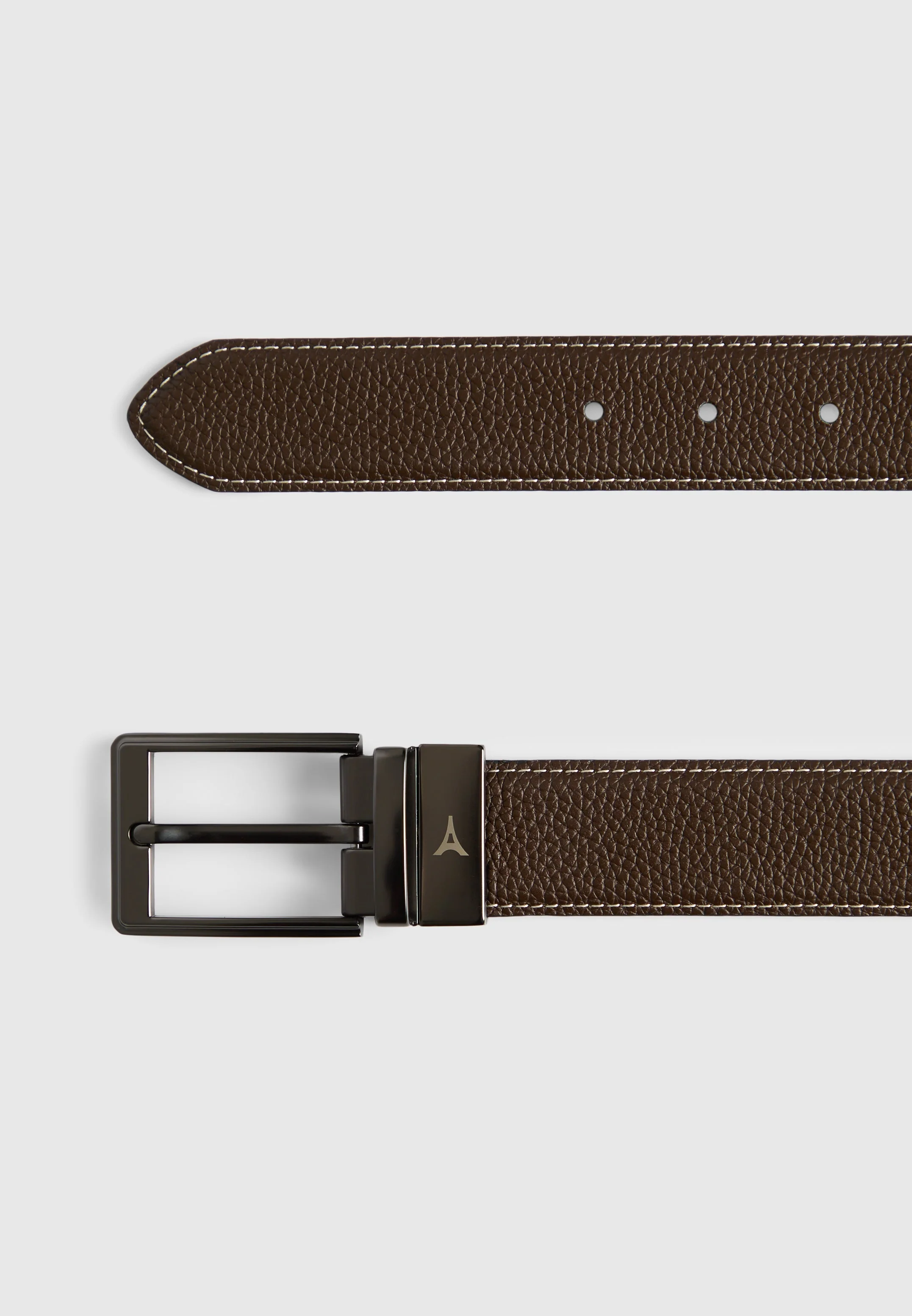 Rafael - Reversible Leather Belt - Black/Brown - Image 8