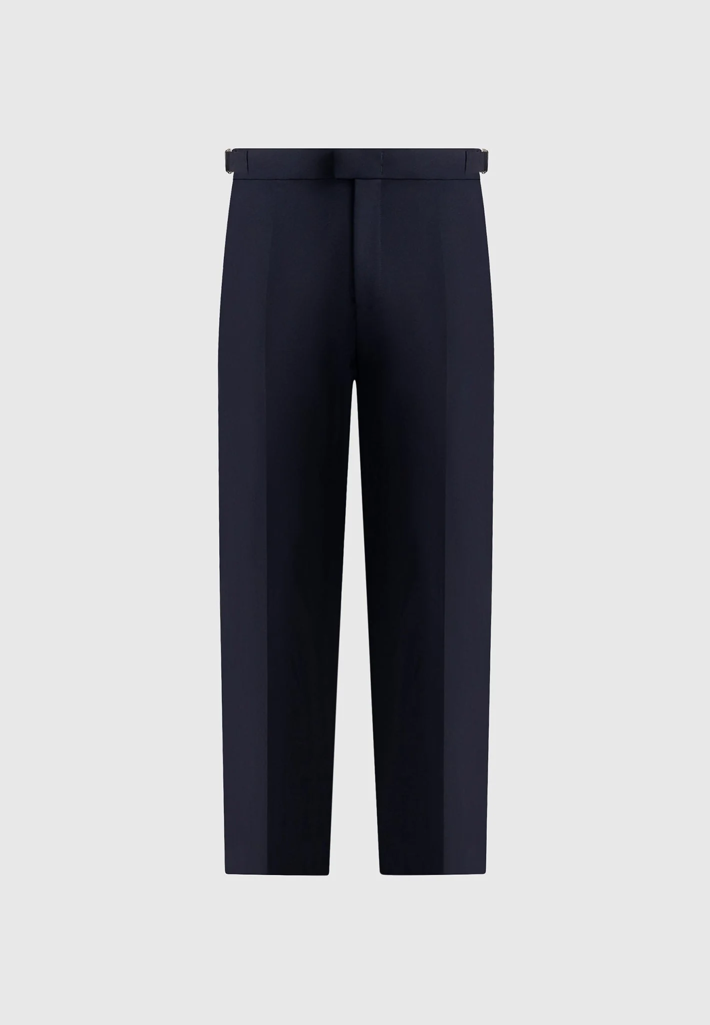 Hubert - Slim Fit Tailored Trousers - Navy - Image 6