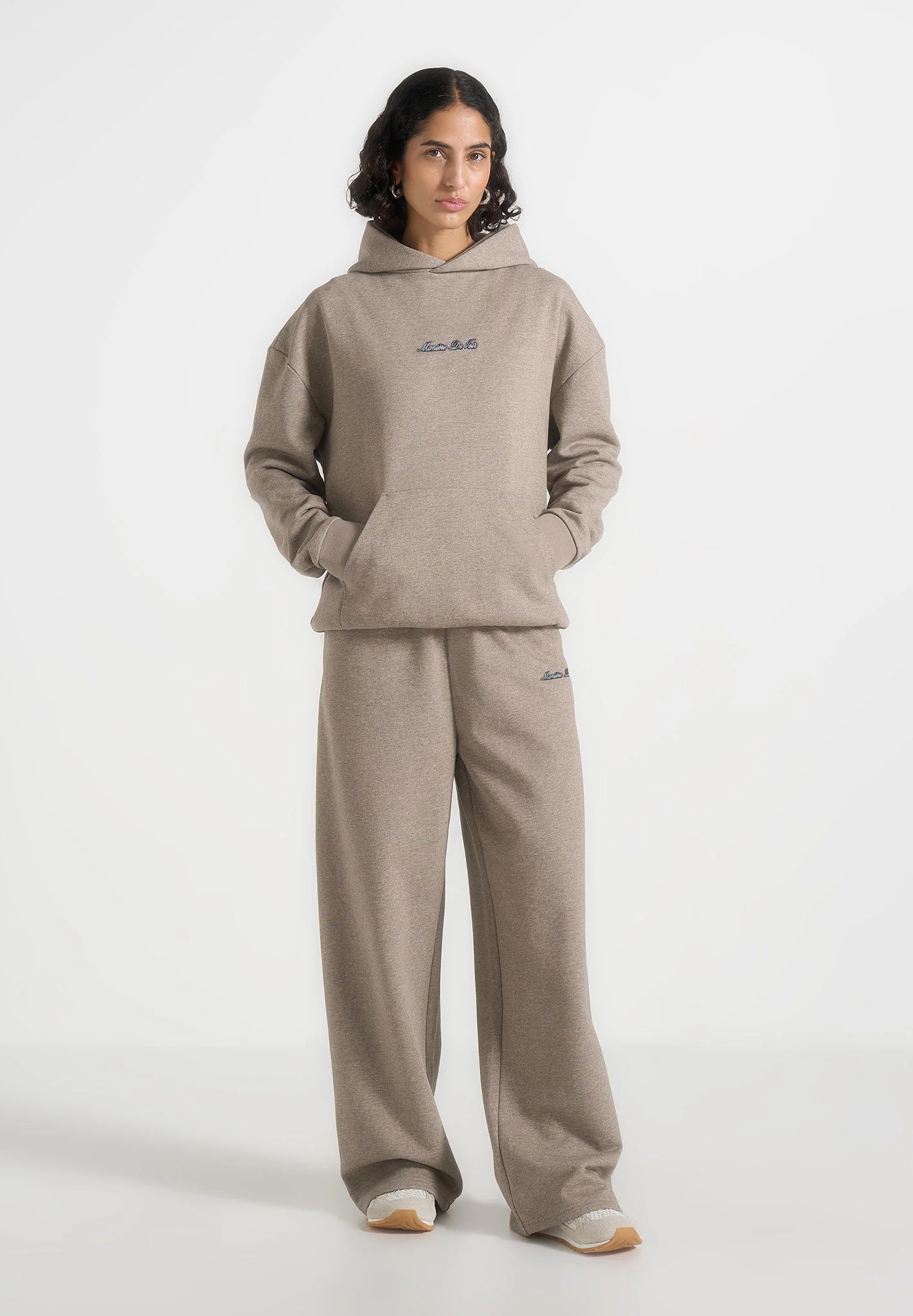 JS001 - Unisex Signature Relaxed Fit Hoodie - Taupe