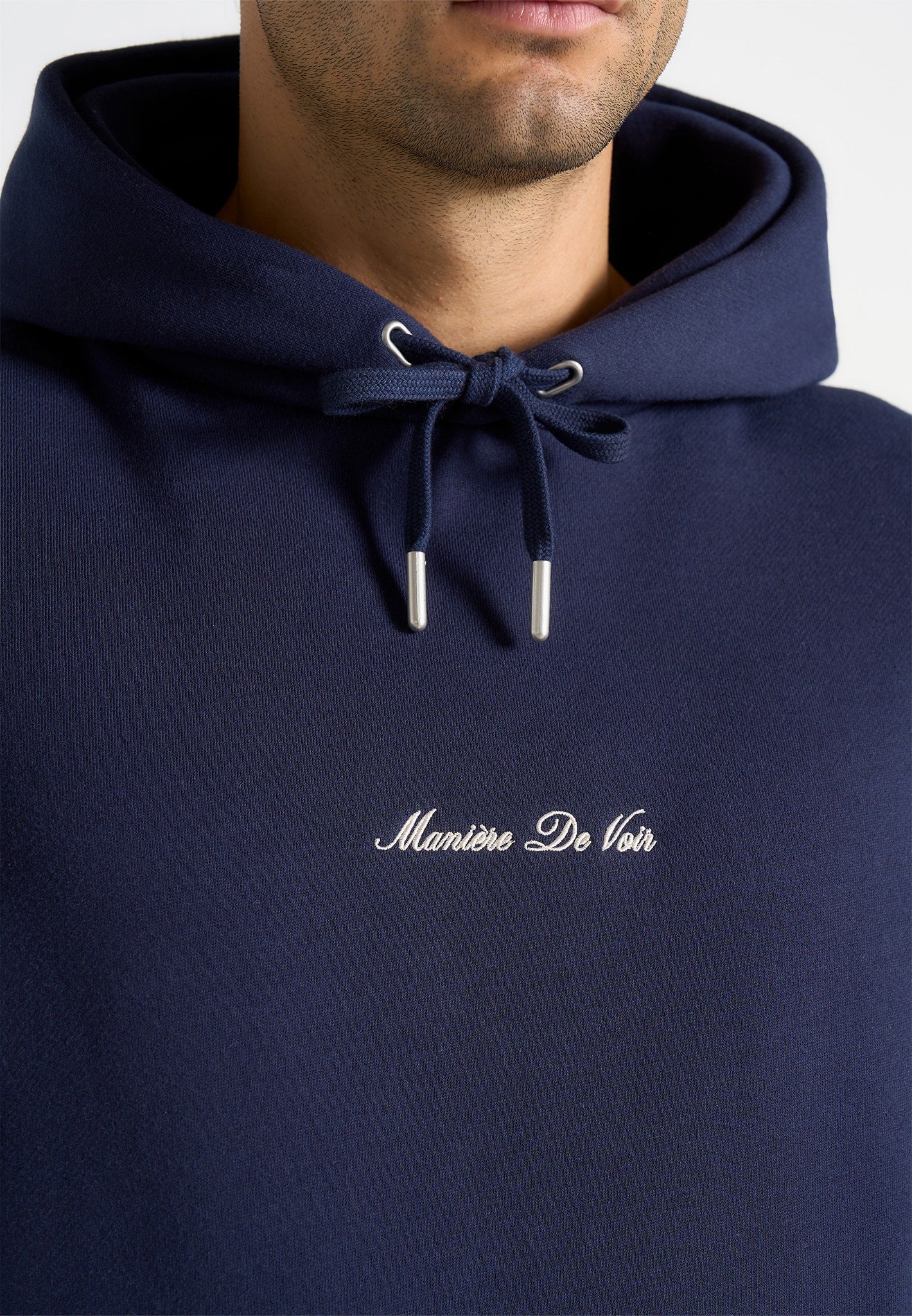 JS004 - Signature Regular Fit Hoodie - Navy - Image 4