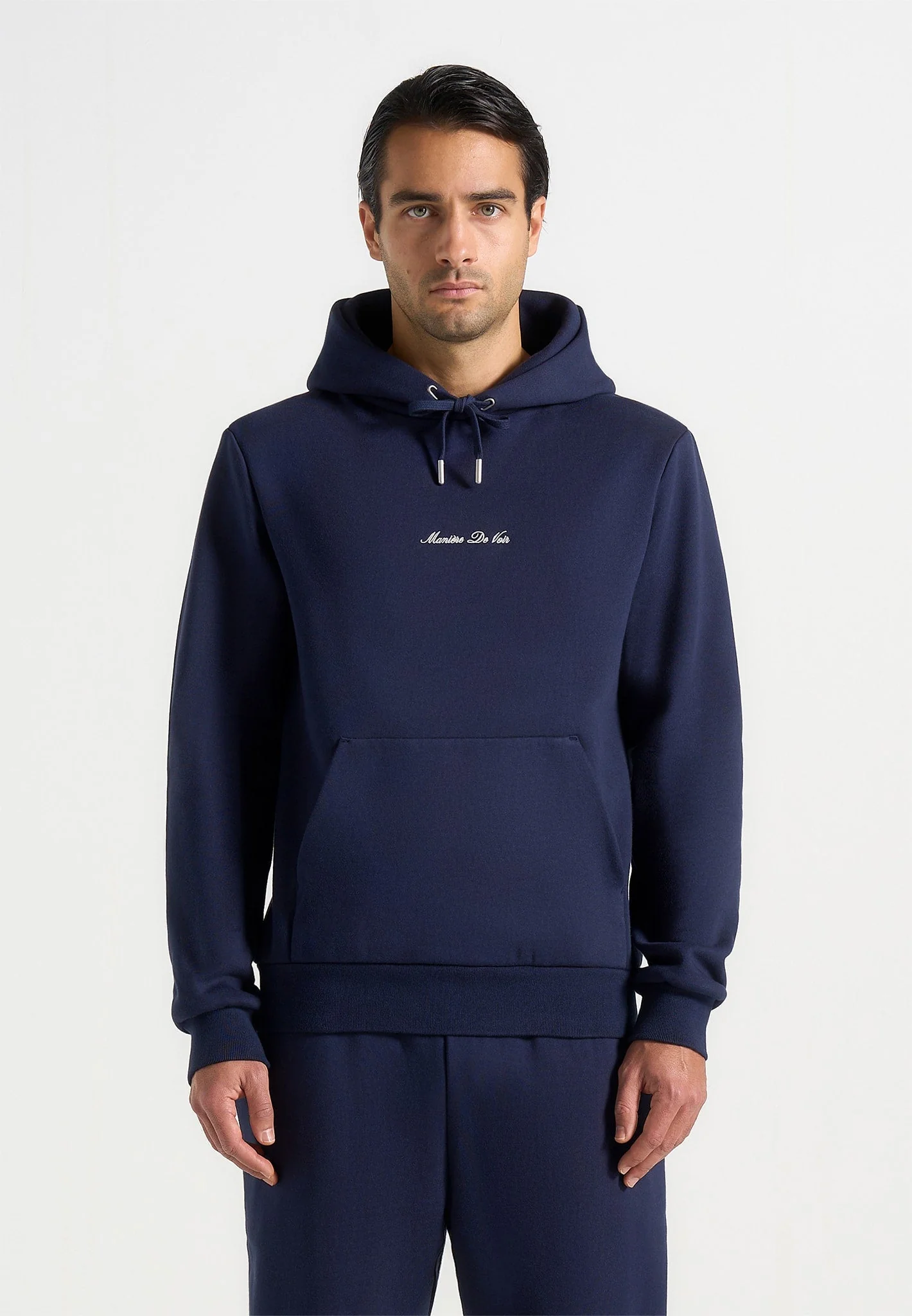 JS004 - Signature Regular Fit Hoodie - Navy - Image 6