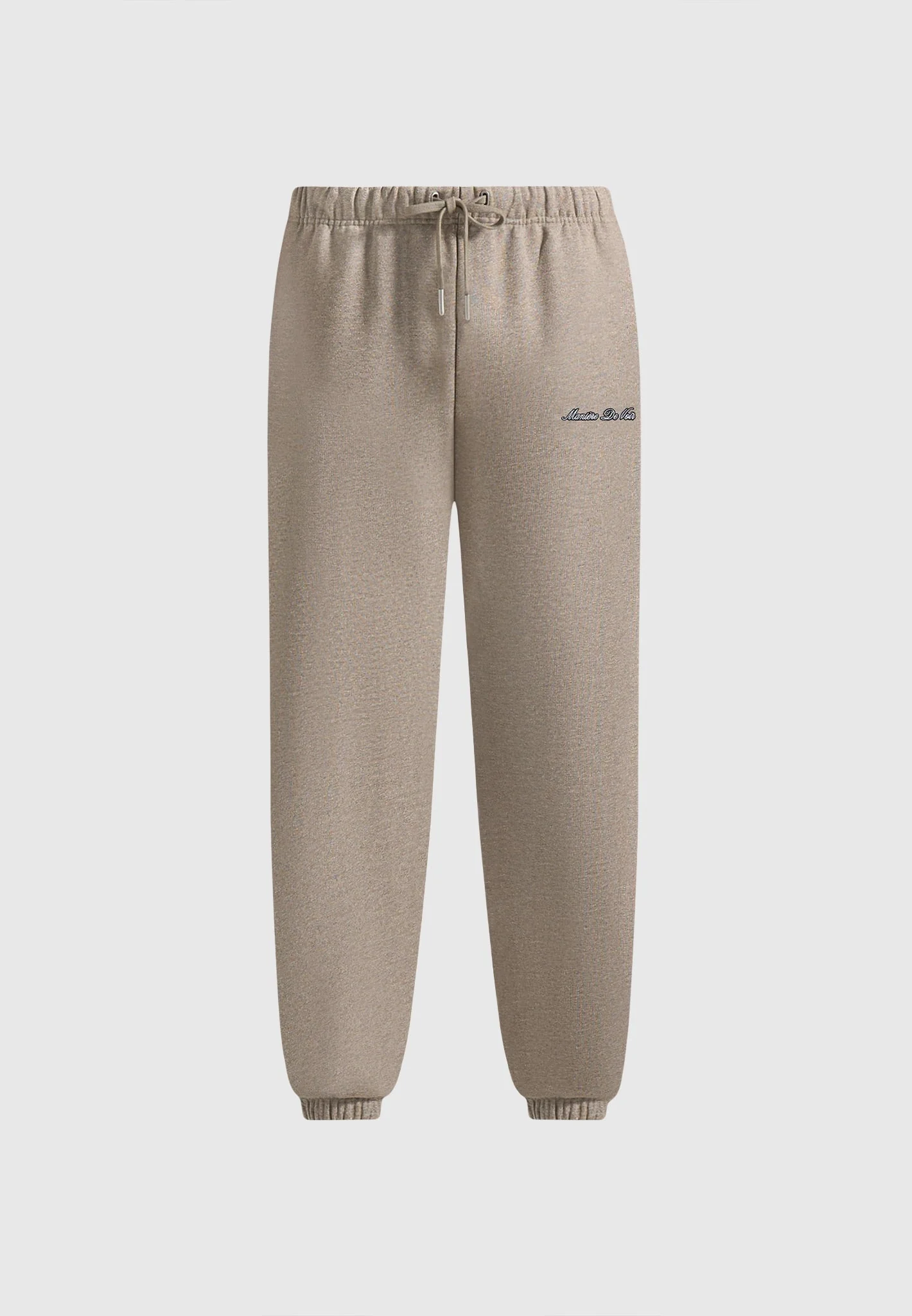 JS005 - Signature Regular Fit Cuffed Joggers - Taupe - Image 2