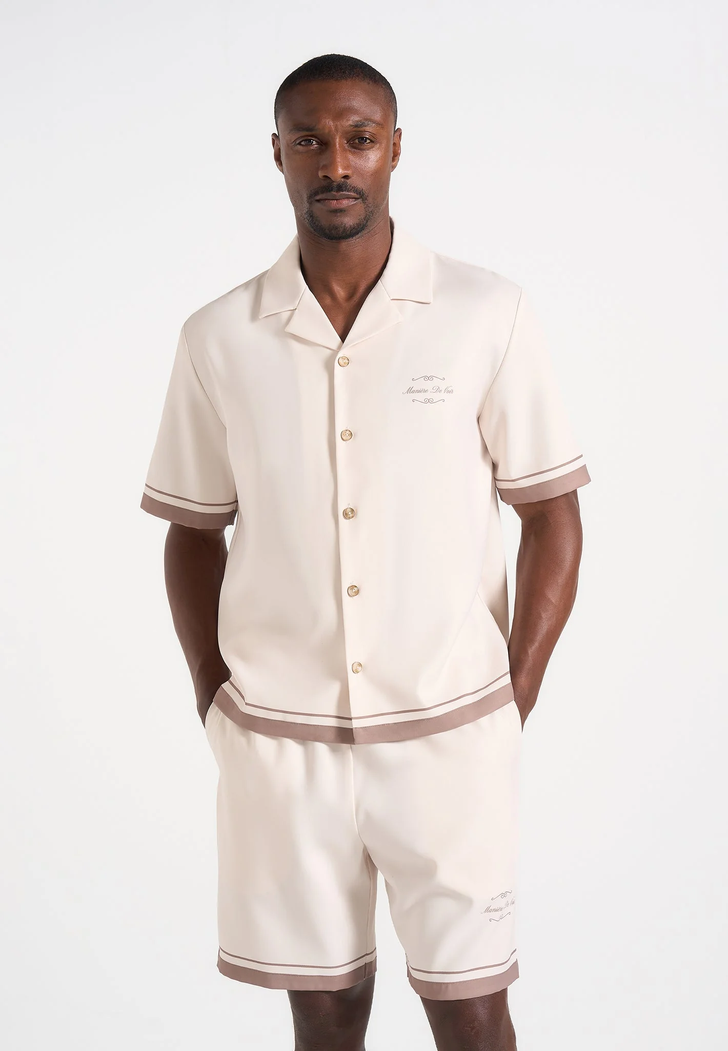 Juan - Baroque Resort Shirt - Cream - Image 3