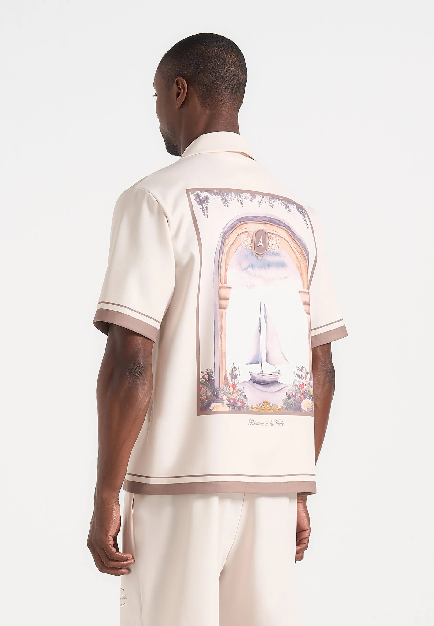 Juan - Baroque Resort Shirt - Cream - Image 4