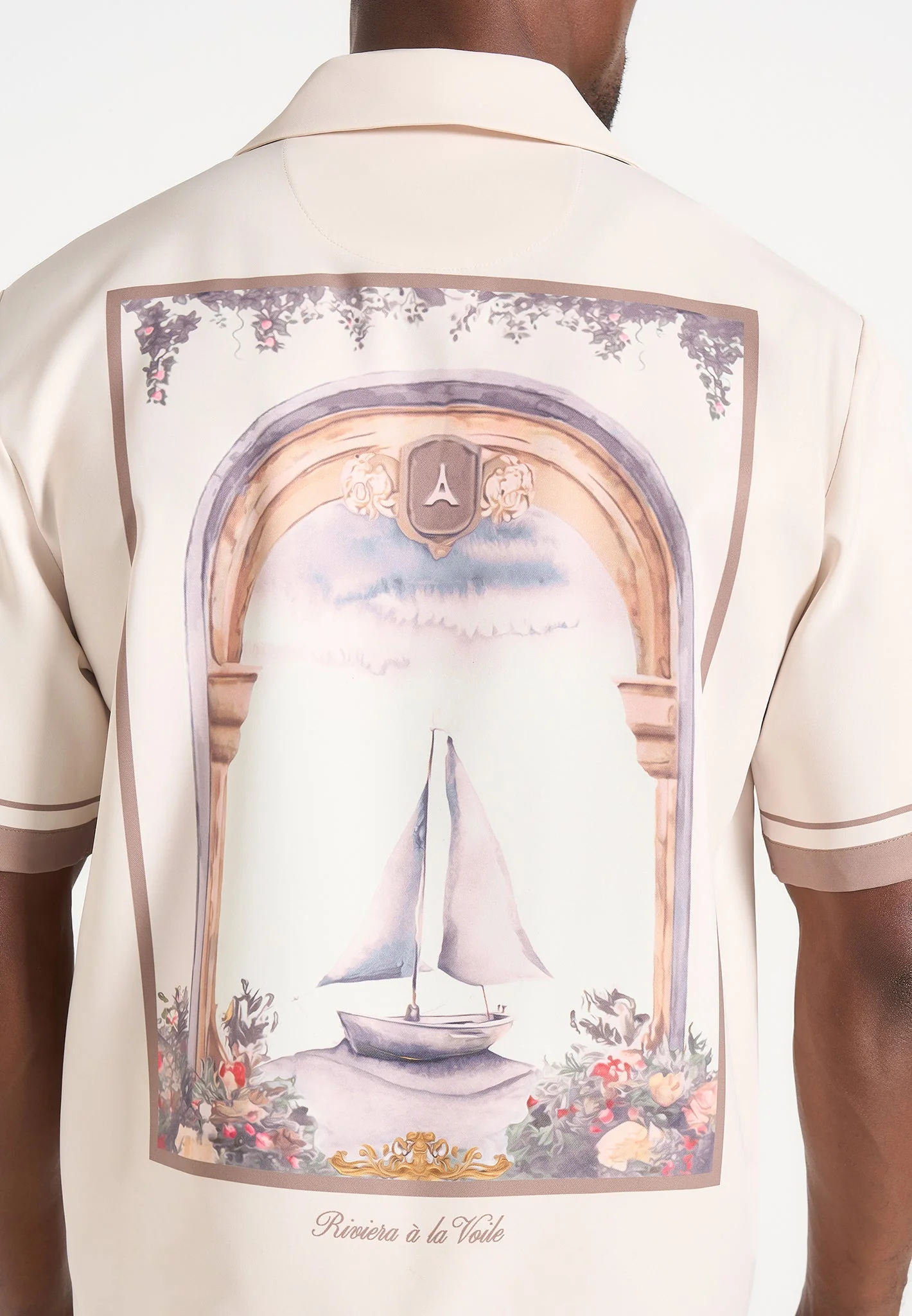 Juan - Baroque Resort Shirt - Cream - Image 7