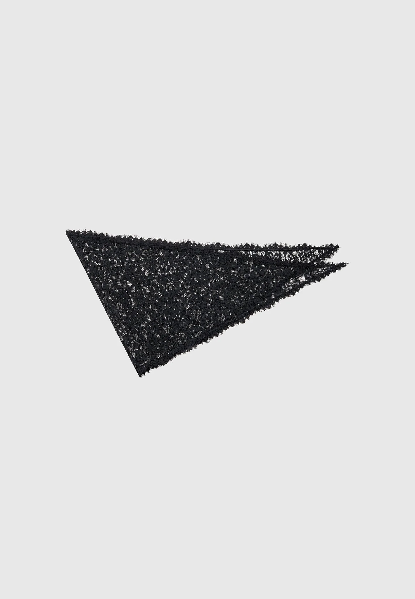 Kadia - Lace Head Scarf - Black - Image 8
