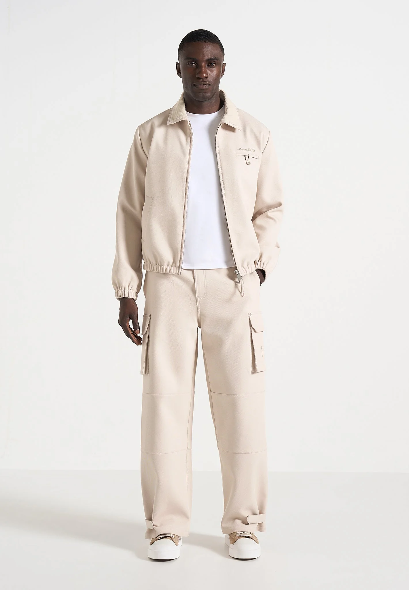 Kilian - Unisex Twill Signature Jacket - Beige - Image 4