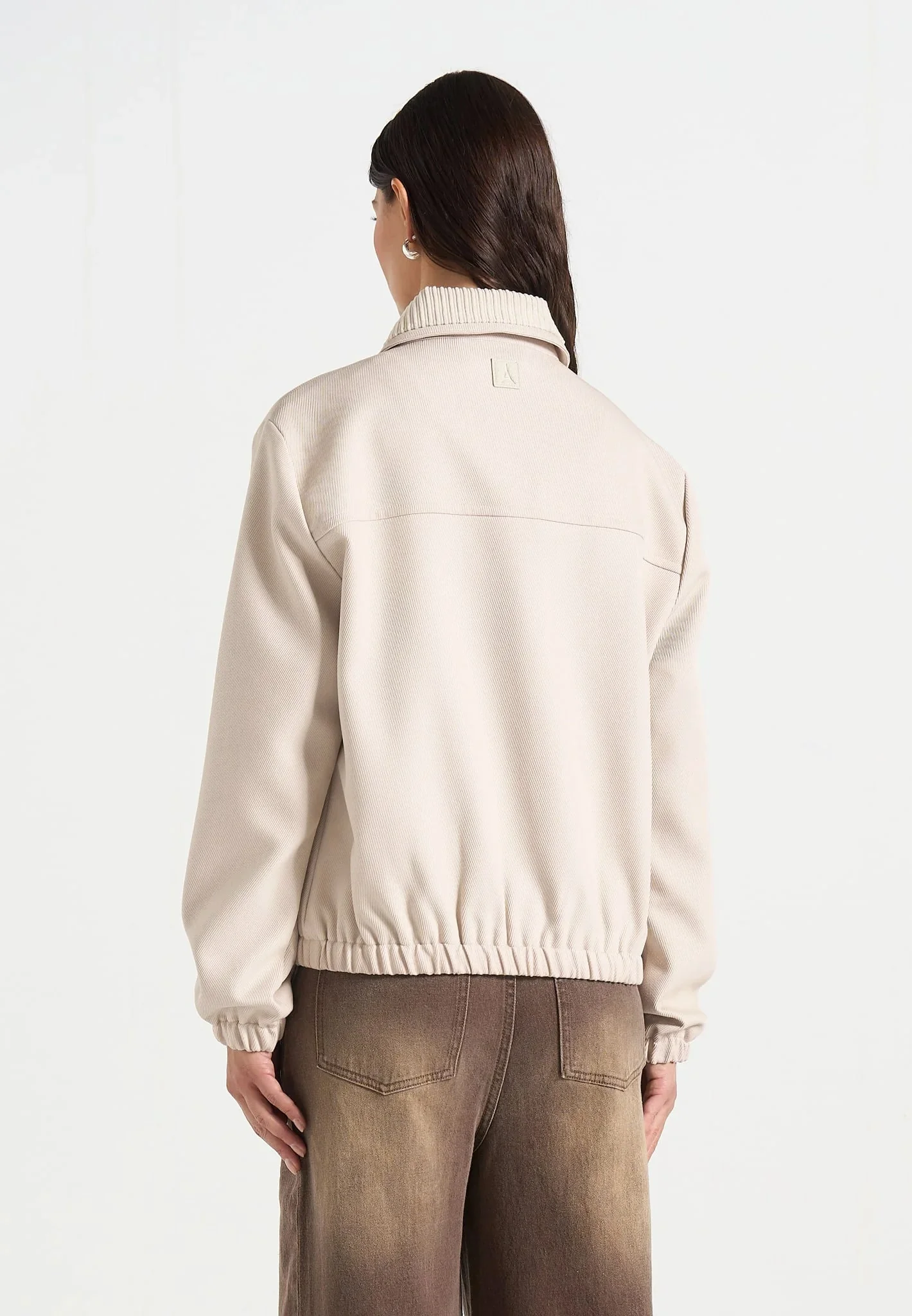 Kilian - Unisex Twill Signature Jacket - Beige - Image 6