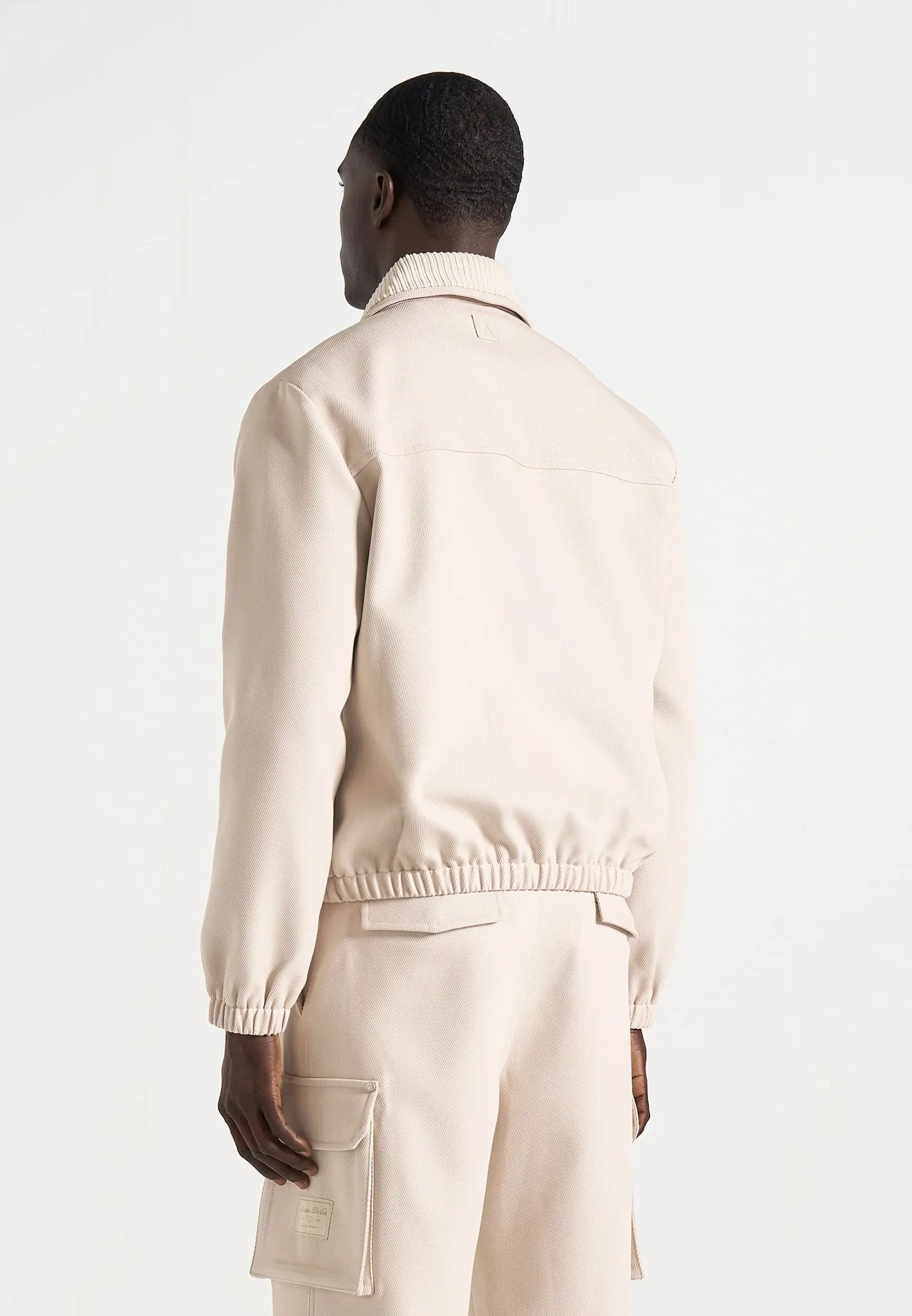 Kilian - Unisex Twill Signature Jacket - Beige - Image 7