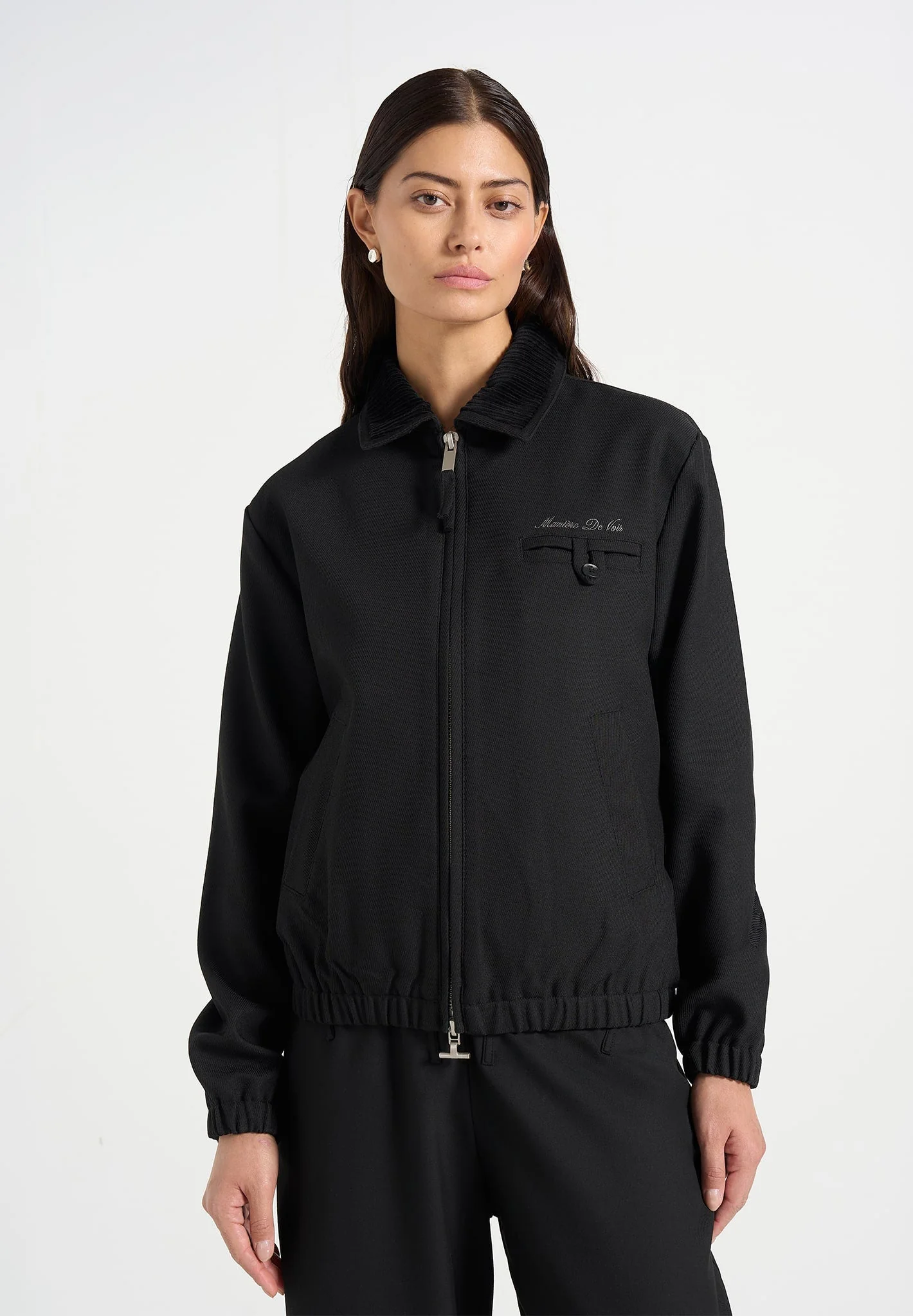 Kilian - Unisex Twill Signature Jacket - Black - Image 6