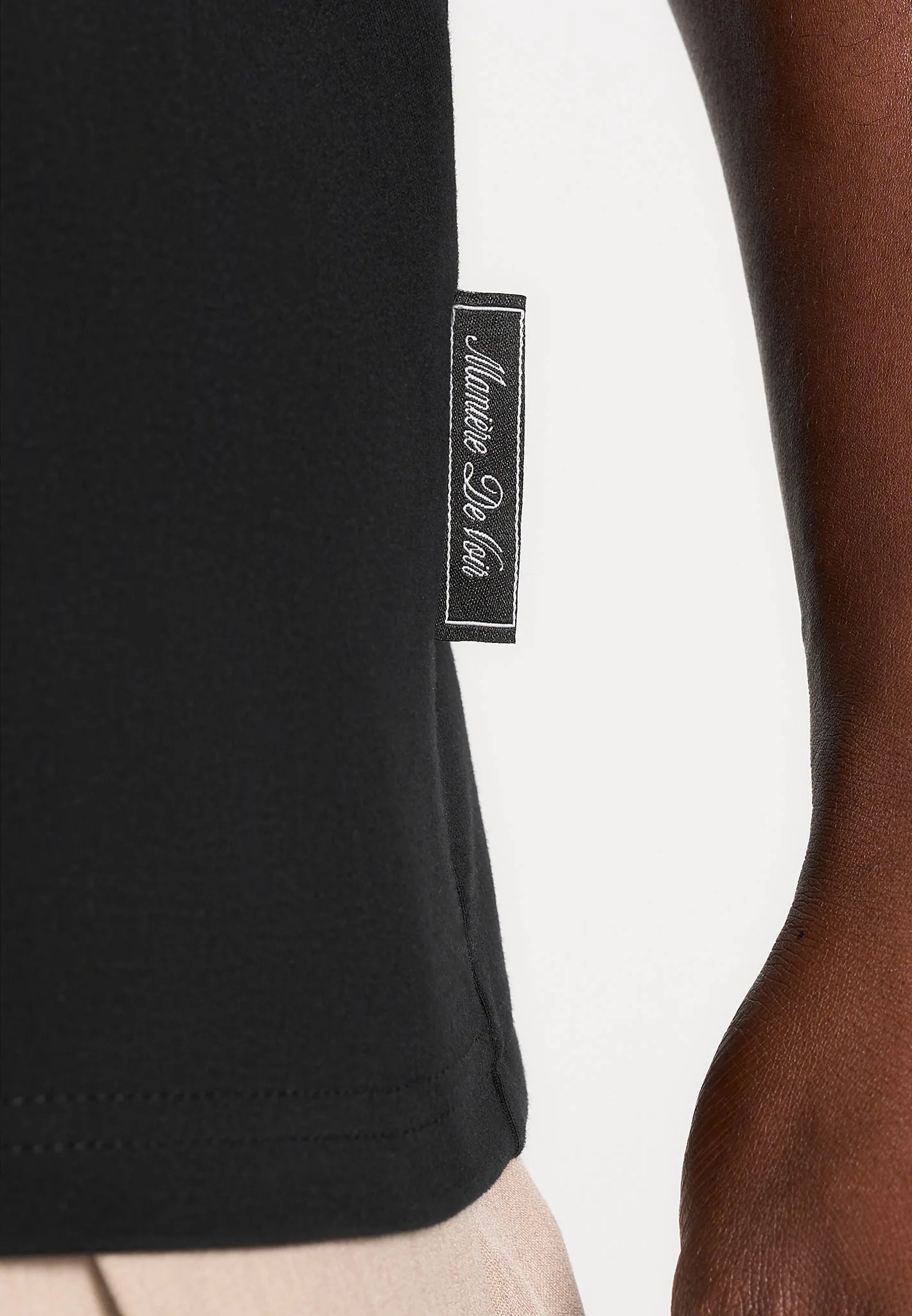 Layton - Taped Cotton T-Shirt - Black - Image 4