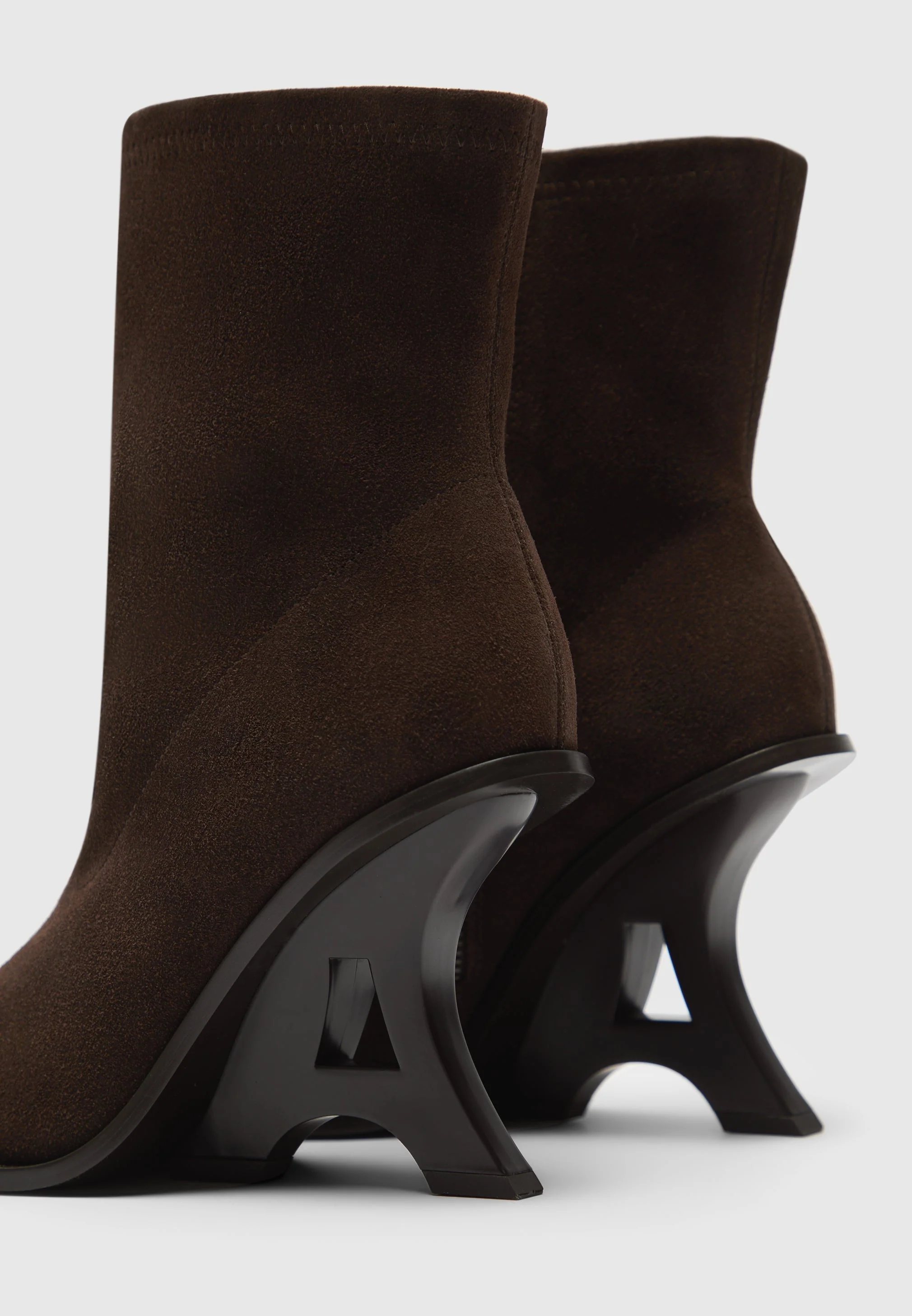 L‘Eiffel - Heeled Suede Boot - Espresso - Image 2
