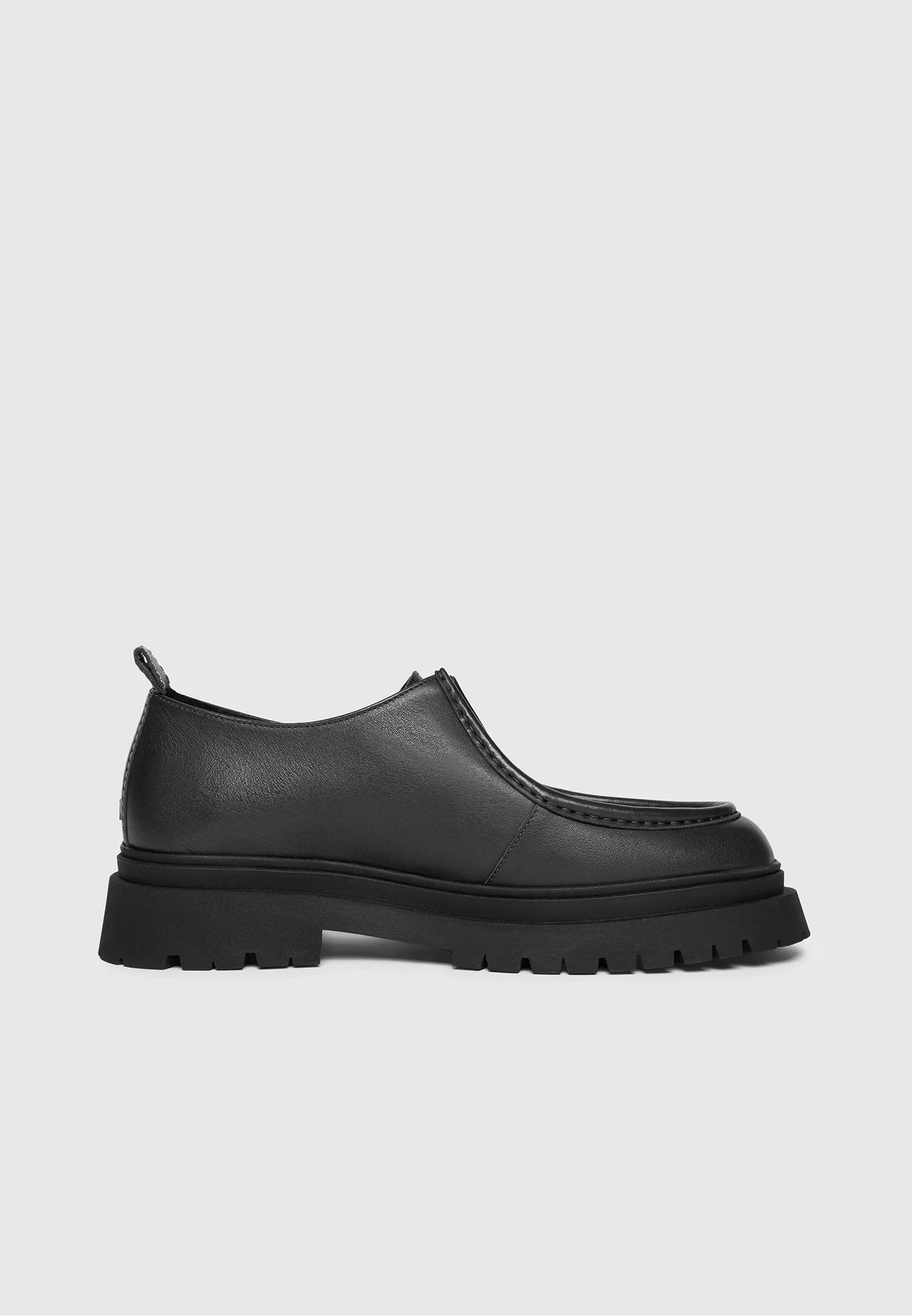 Lille - Leather Lace Up Shoe - Black - Image 3