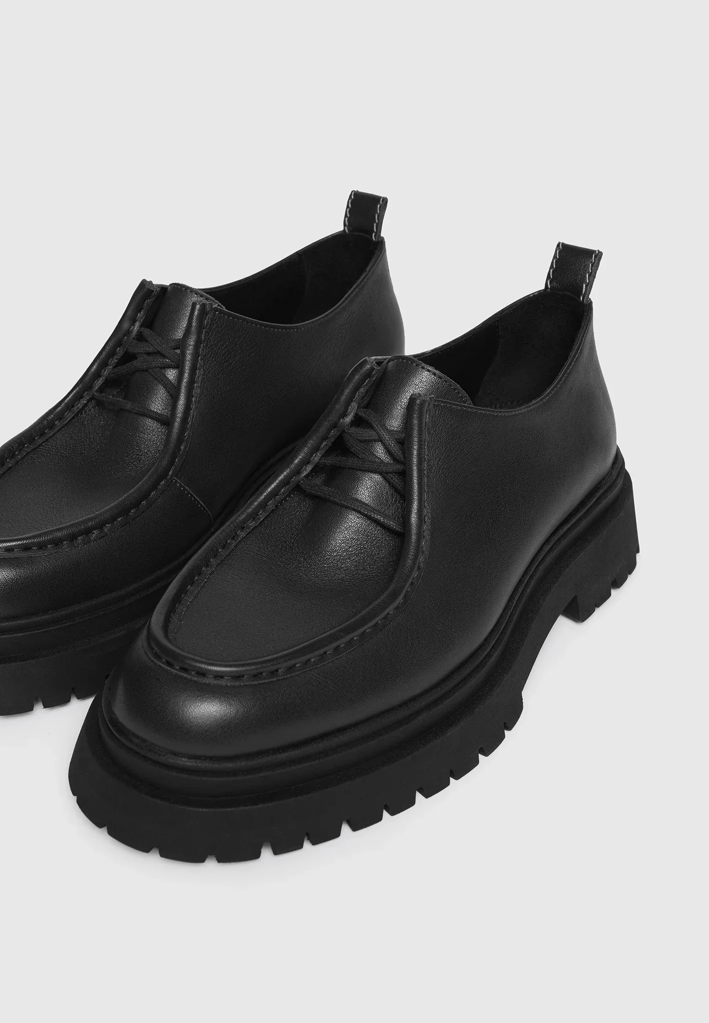 Lille - Leather Lace Up Shoe - Black - Image 5