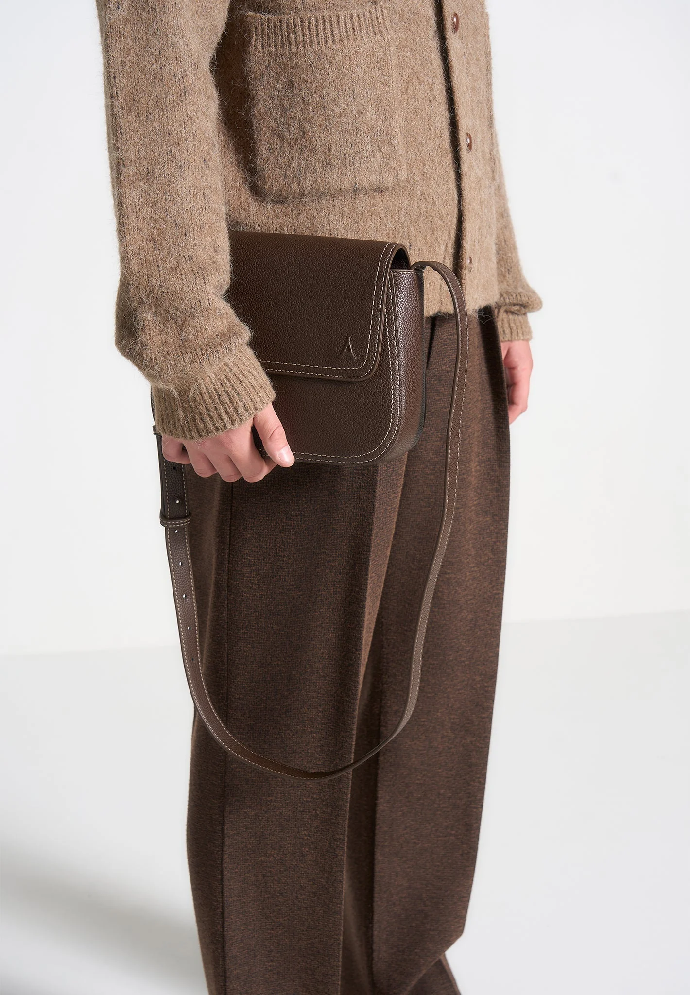 Marseille - Crossbody  Bag - Brown - Image 4