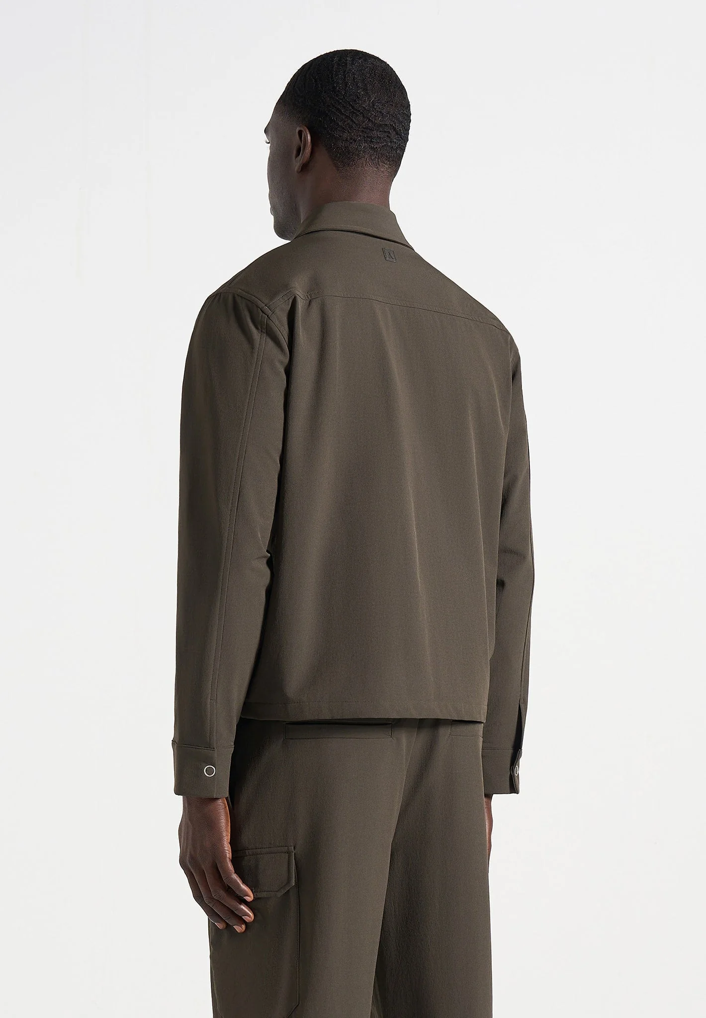 Milo - Technical Cargo Jacket - Olive - Image 3