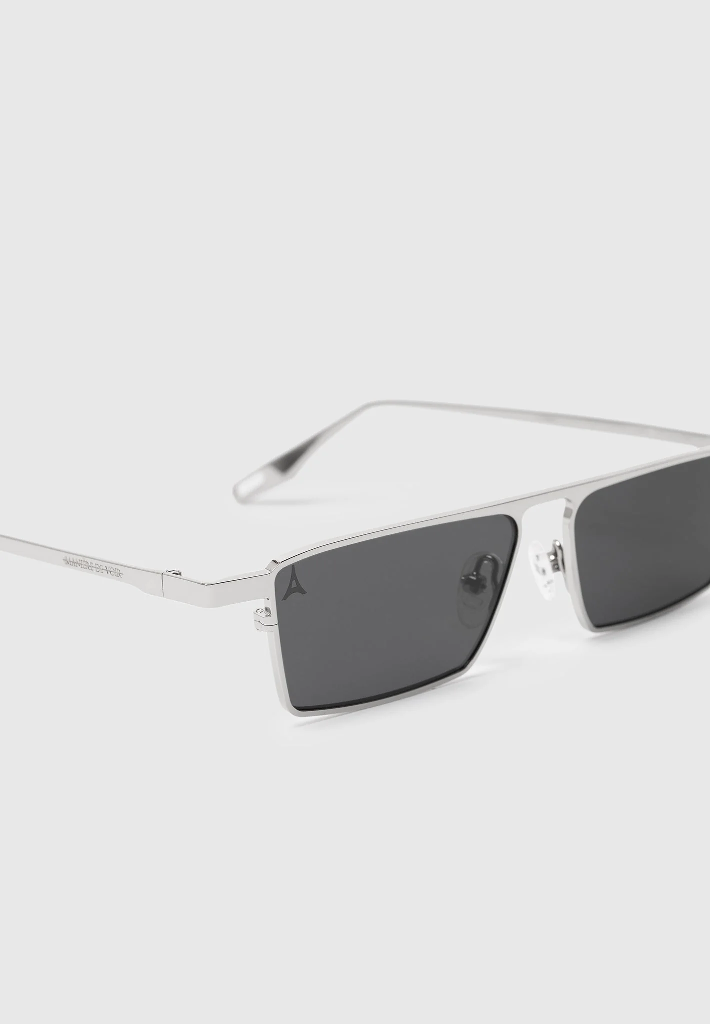 Palais - Aviator Sunglasses - Silver - Image 5