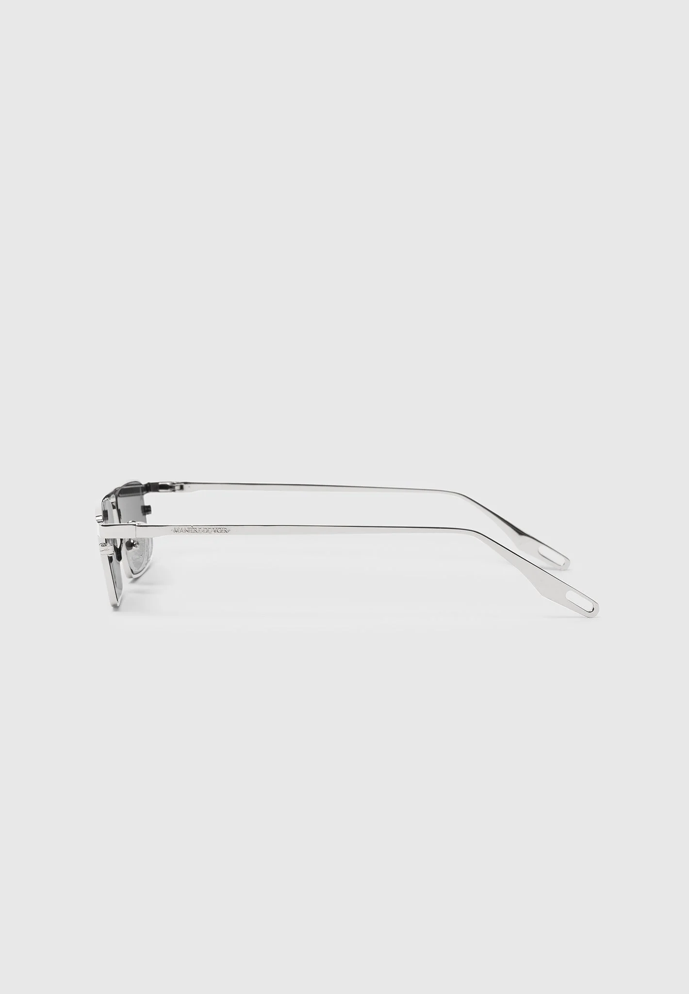 Palais - Aviator Sunglasses - Silver - Image 8