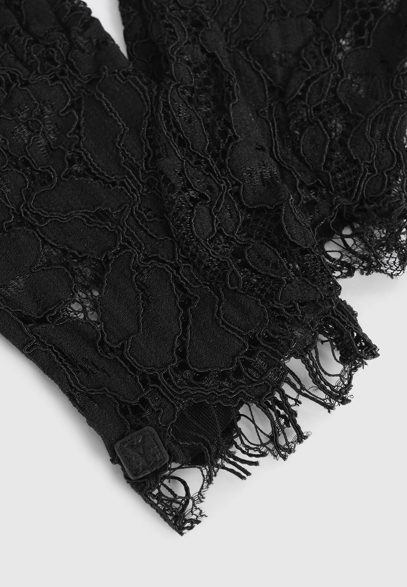 Rhea - Lace Gloves - Black - Image 3