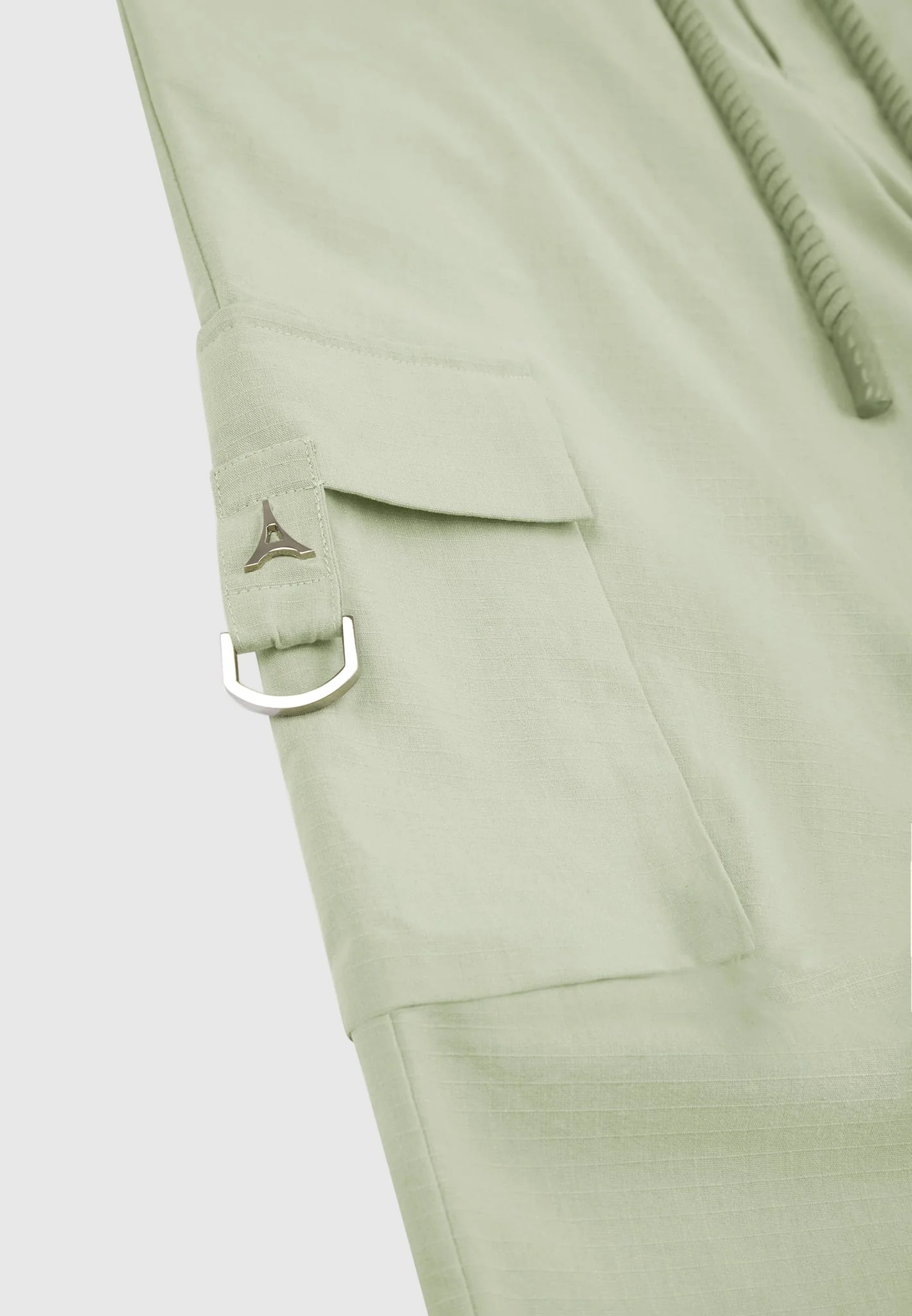 Rosa - Ripstop Parachute Cargo Pants - Sage - Image 9