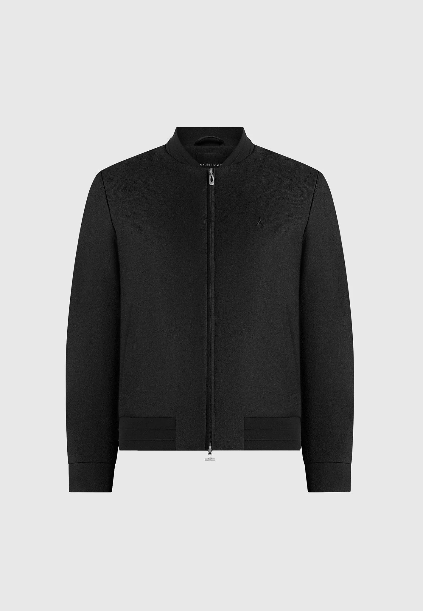 Sami - Tailored Bomber Jacket - Black - Image 6