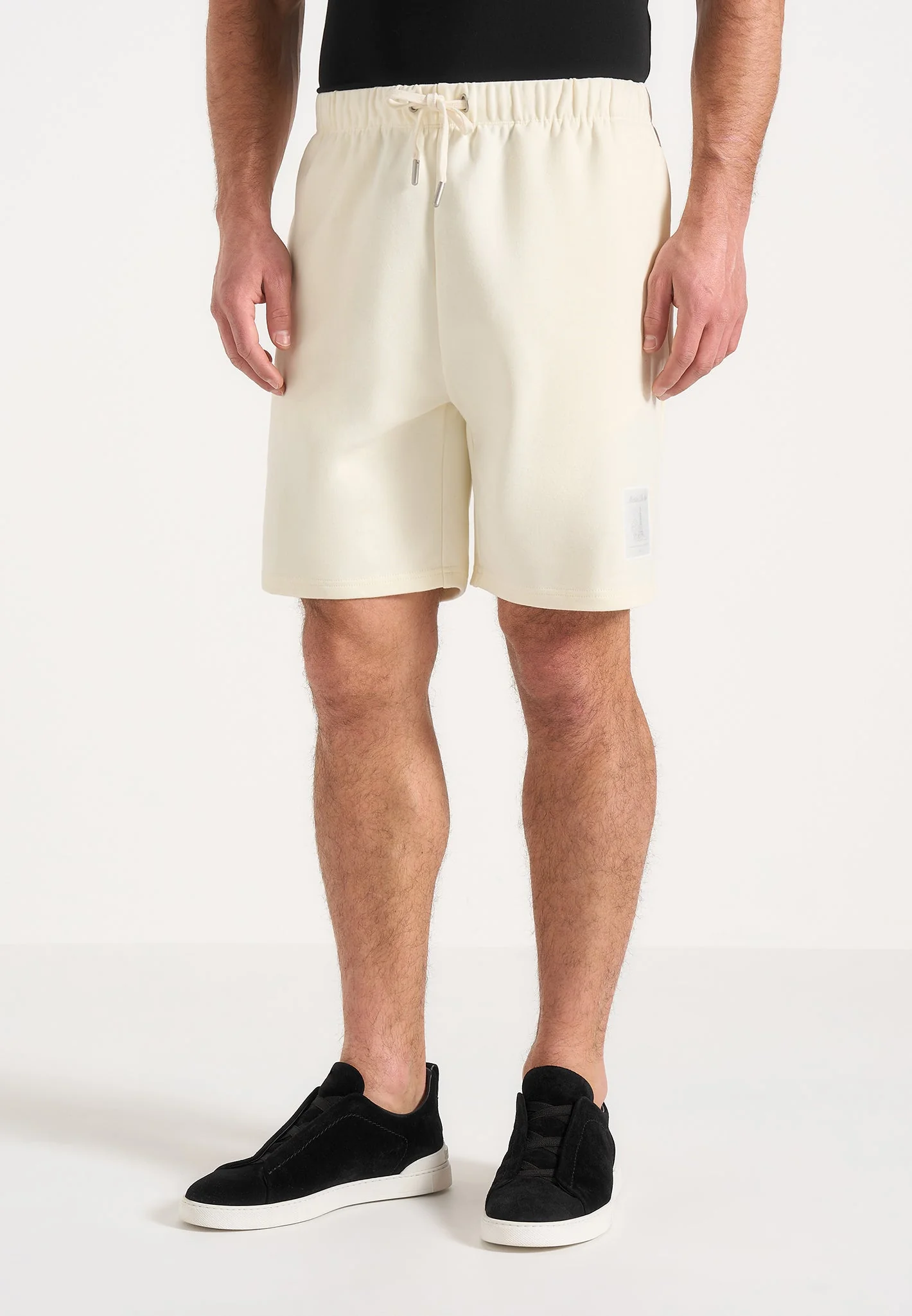 SH001 - Unisex Cotton Shorts - Cream - Image 2