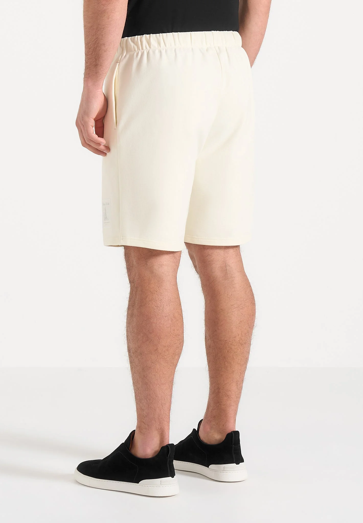 SH001 - Unisex Cotton Shorts - Cream - Image 5