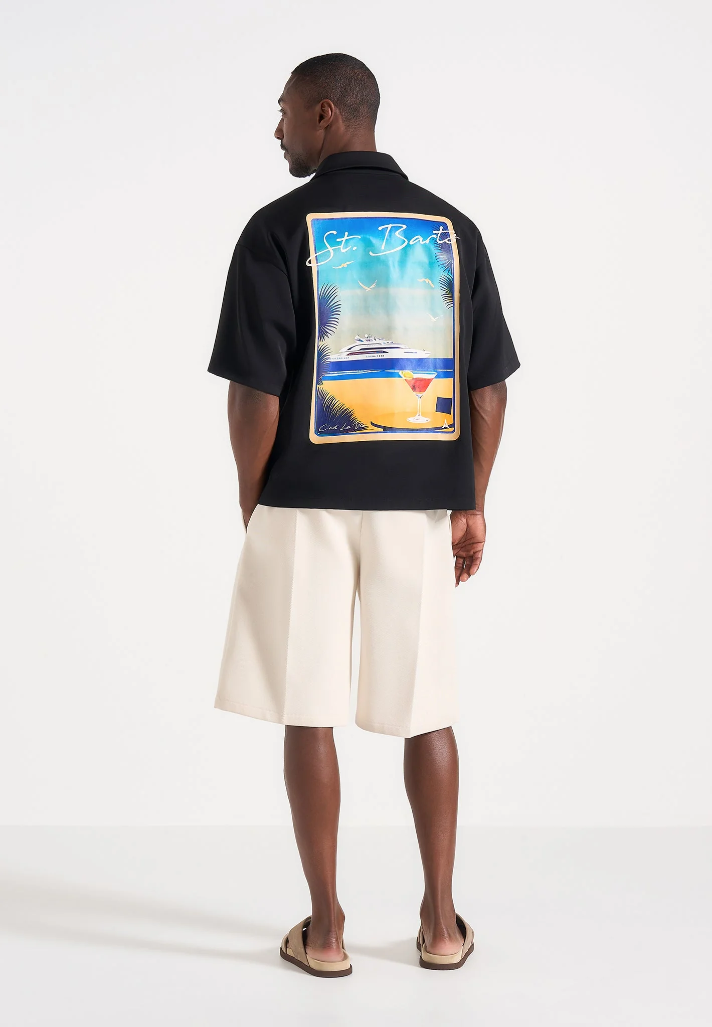 St. Barts - Relaxed Fit Shirt - Black