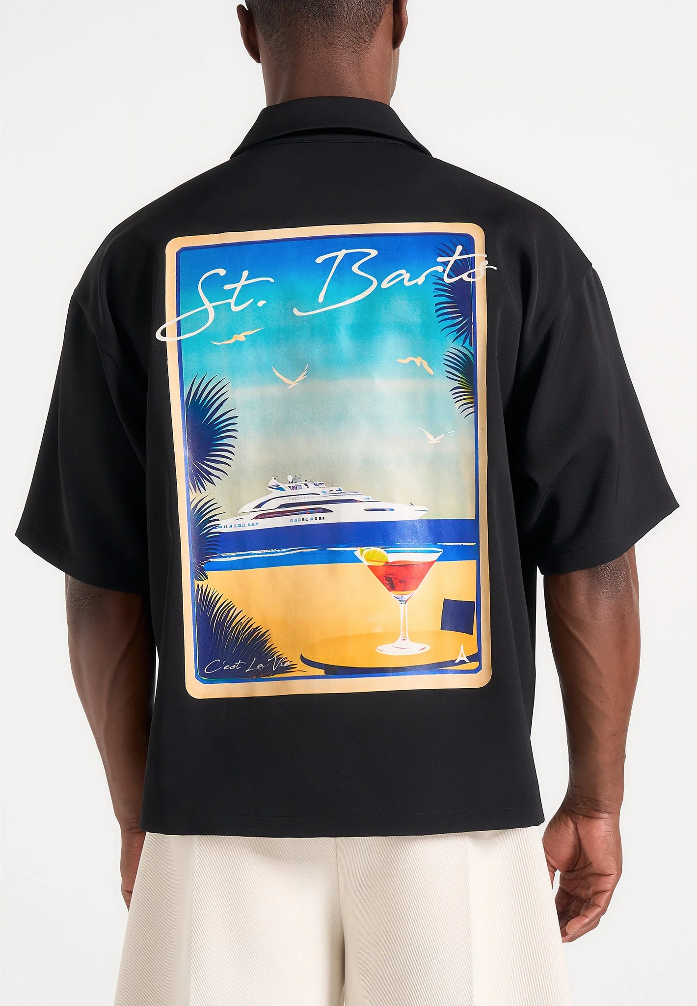 St. Barts - Relaxed Fit Shirt - Black - Image 6