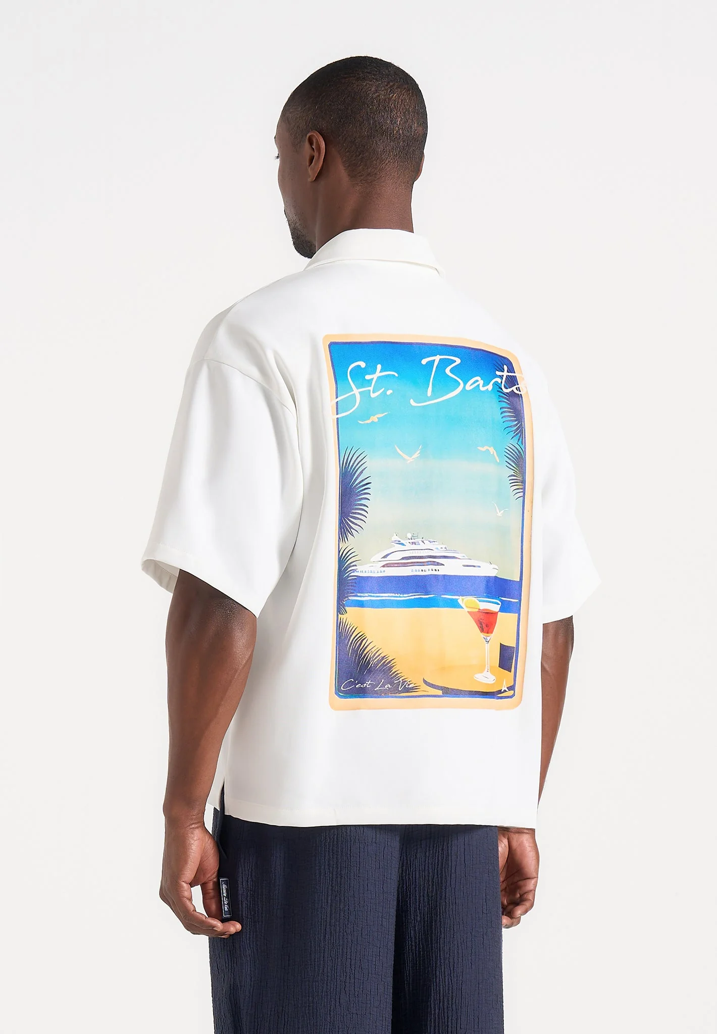 St. Barts - Relaxed Fit Shirt - White - Image 3