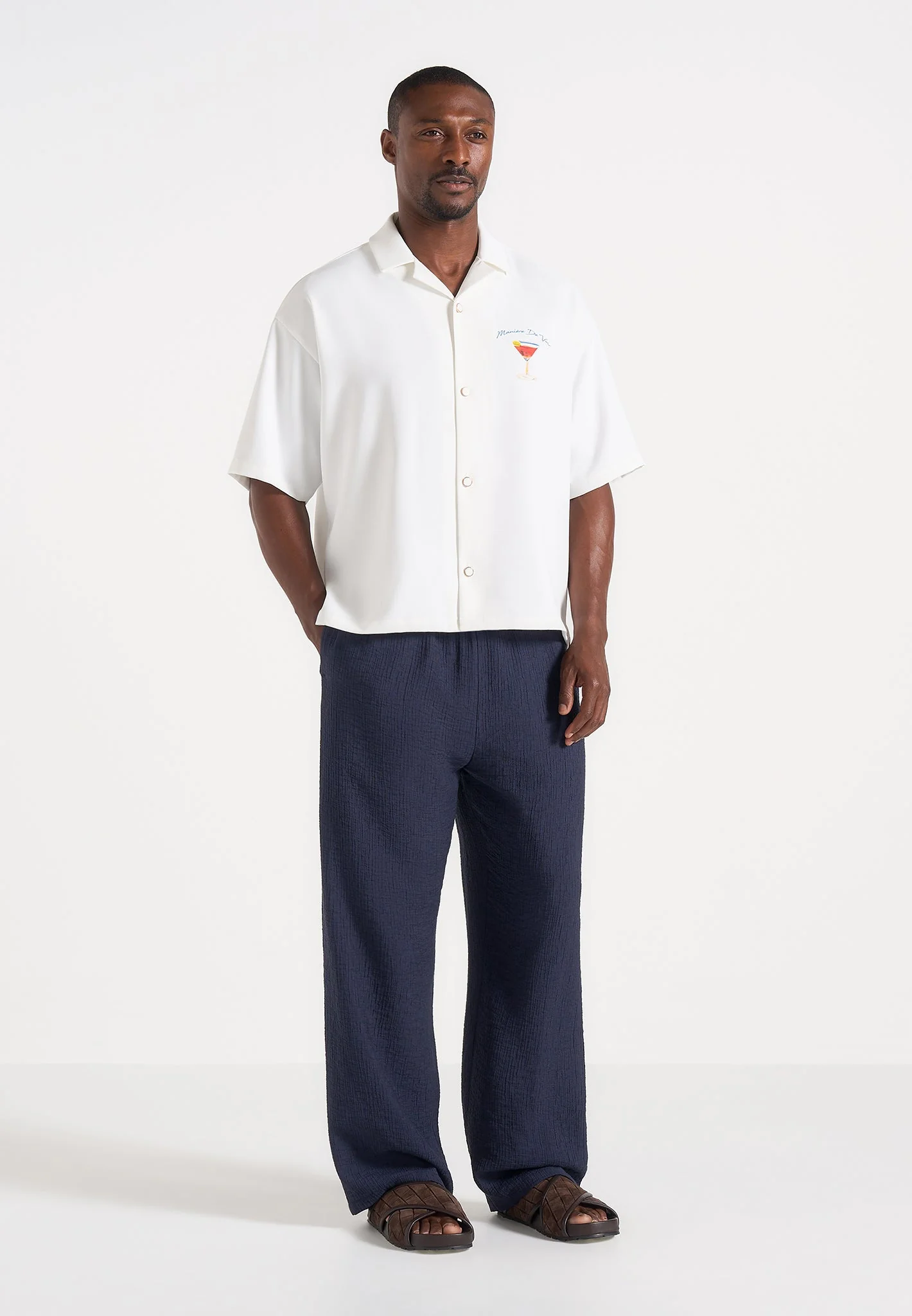 St. Barts - Relaxed Fit Shirt - White - Image 4
