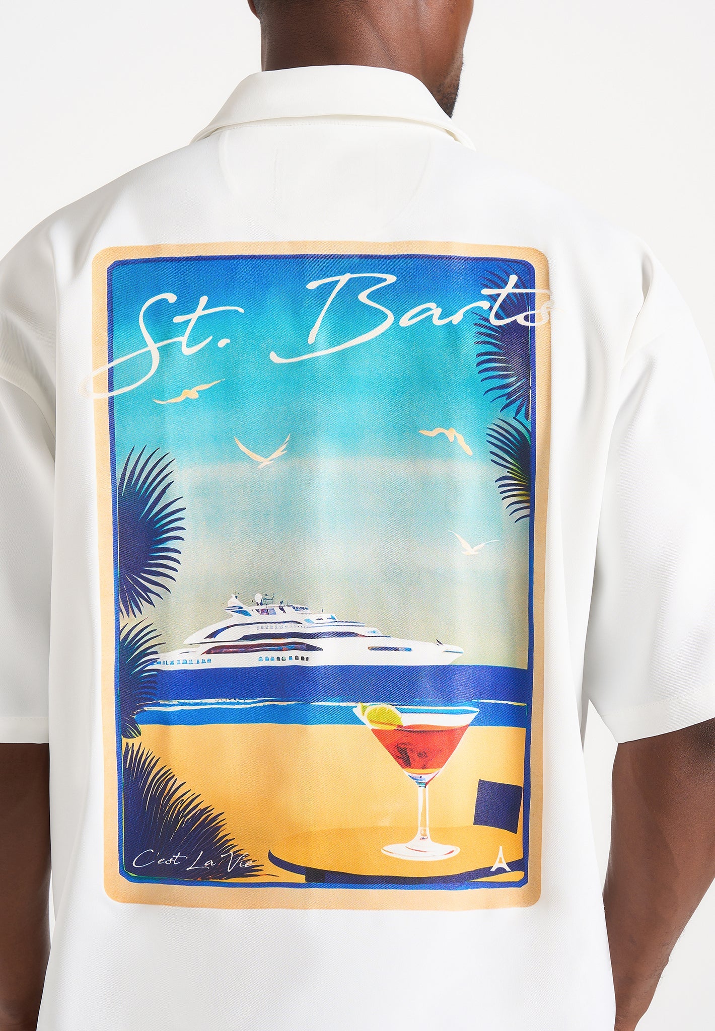 St. Barts - Relaxed Fit Shirt - White - Image 6
