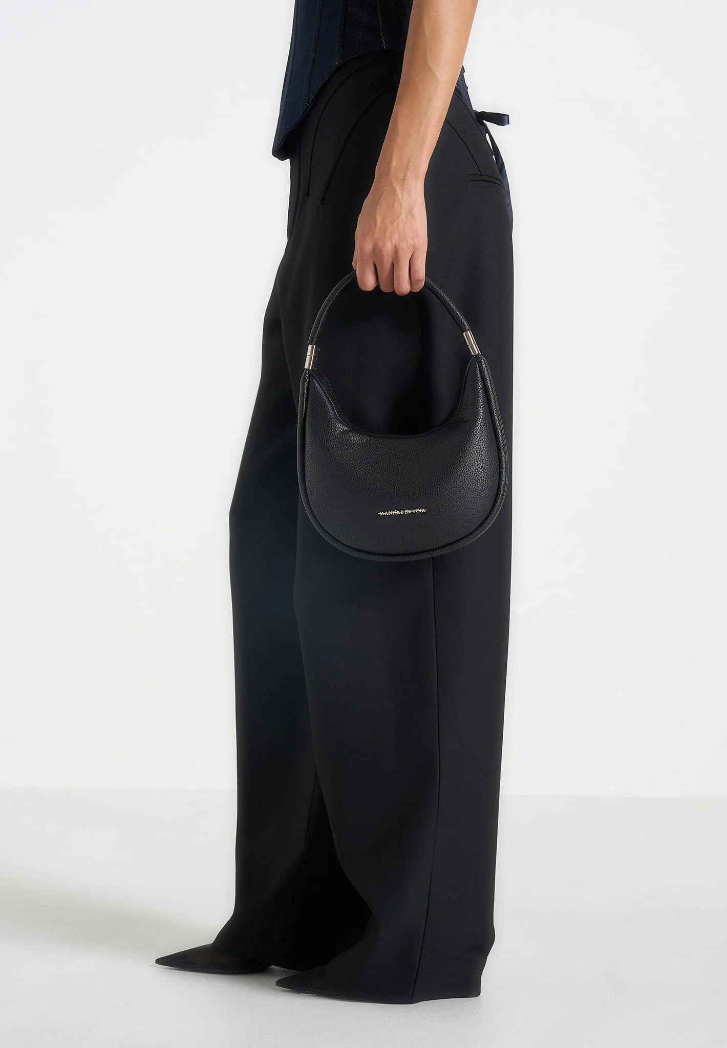 Suki - 3-In-1 Leather Mini Bag - Black - Image 4
