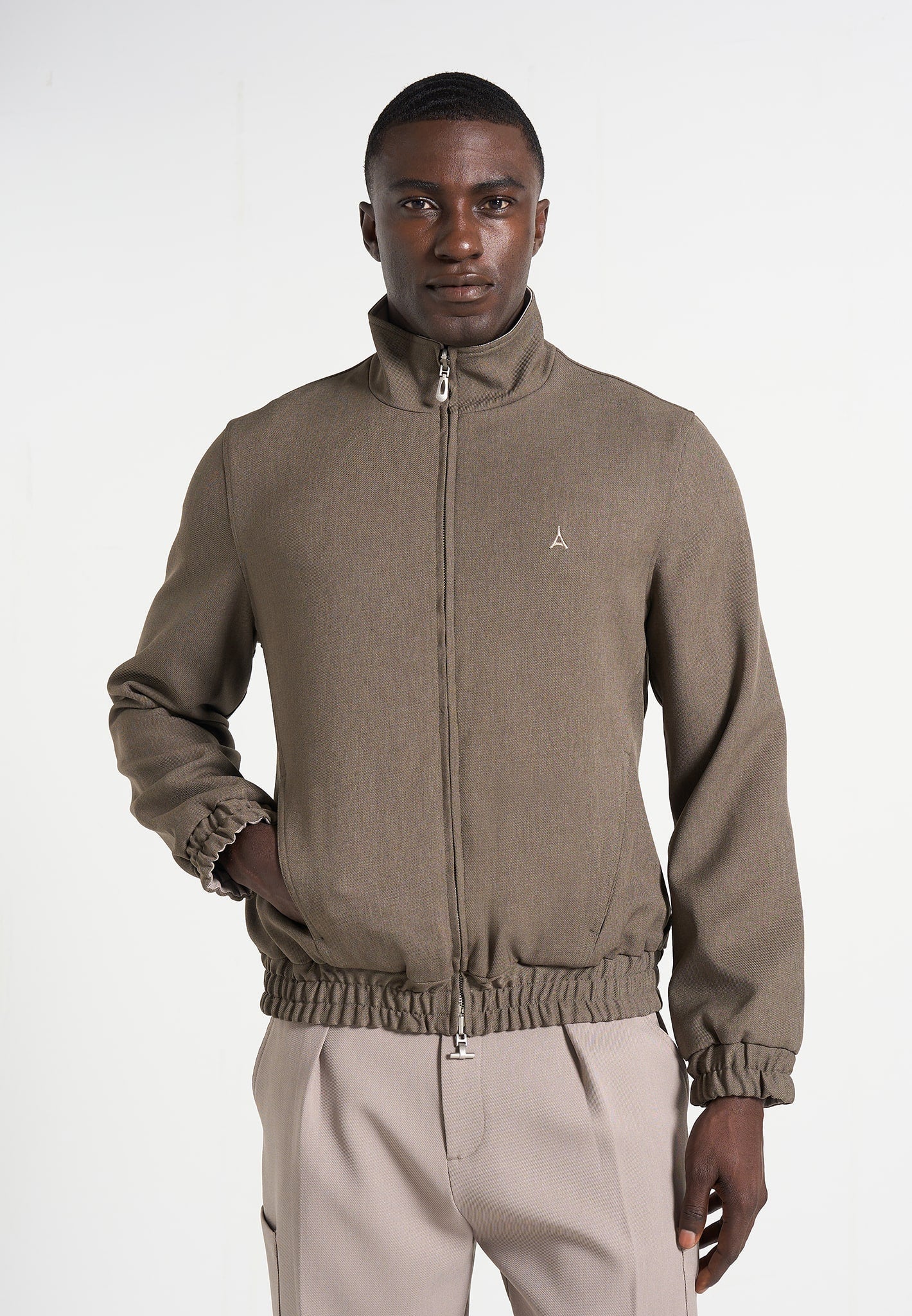 Sullivan - Reversible Eiffel Jacket - Mushroom/Taupe - Image 6