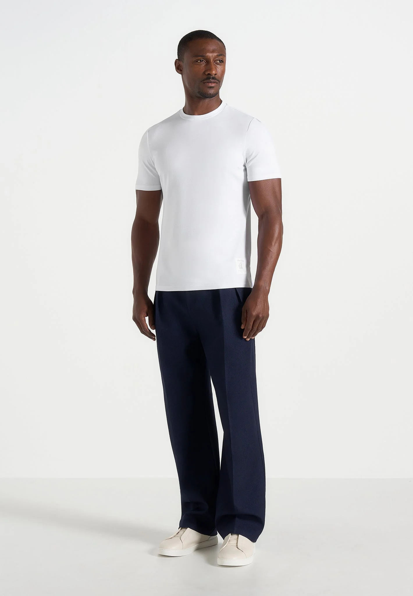 TS003 - Fitted Luxe T-Shirt - White