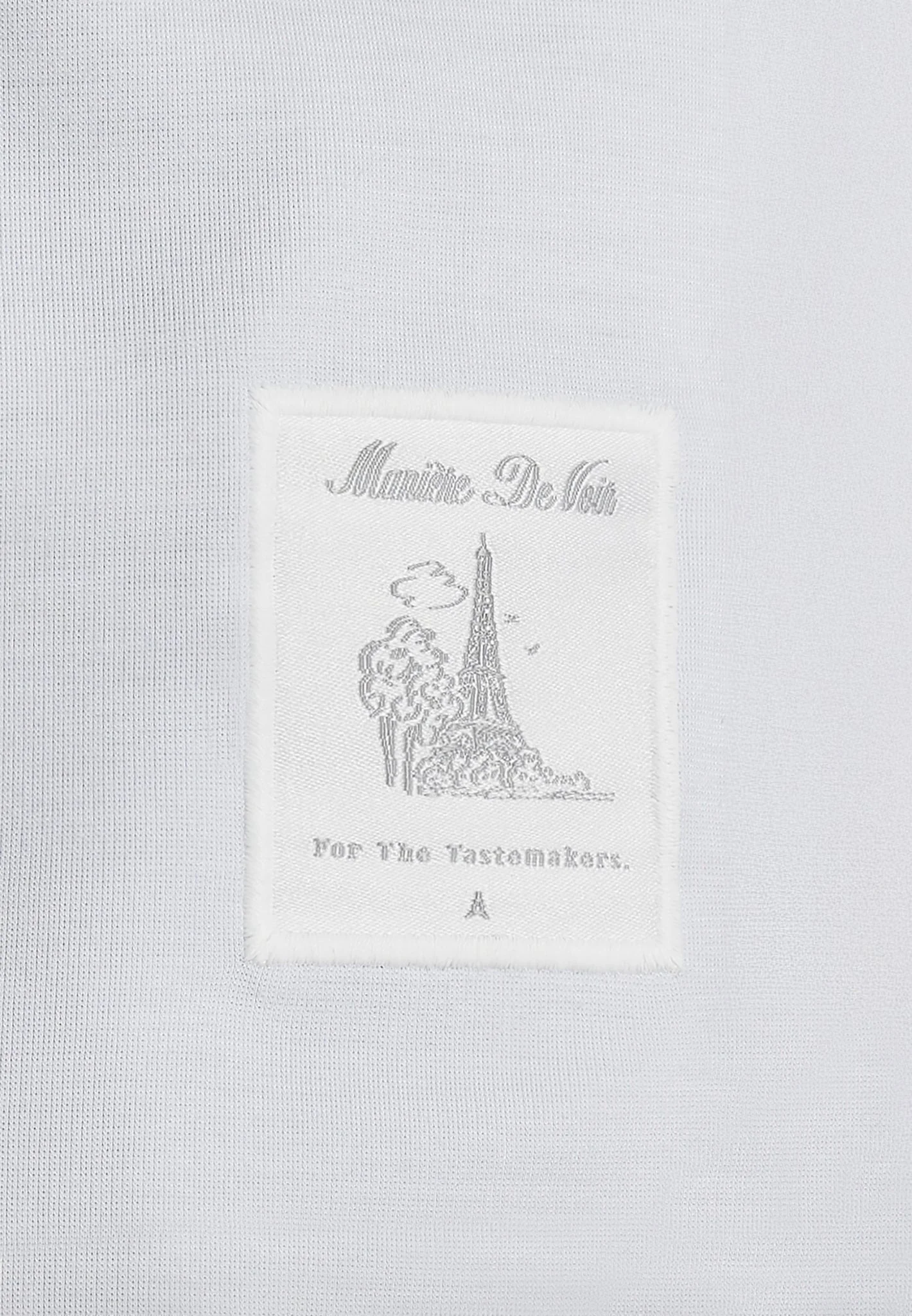TS003 - Fitted Luxe T-Shirt - White - Image 3